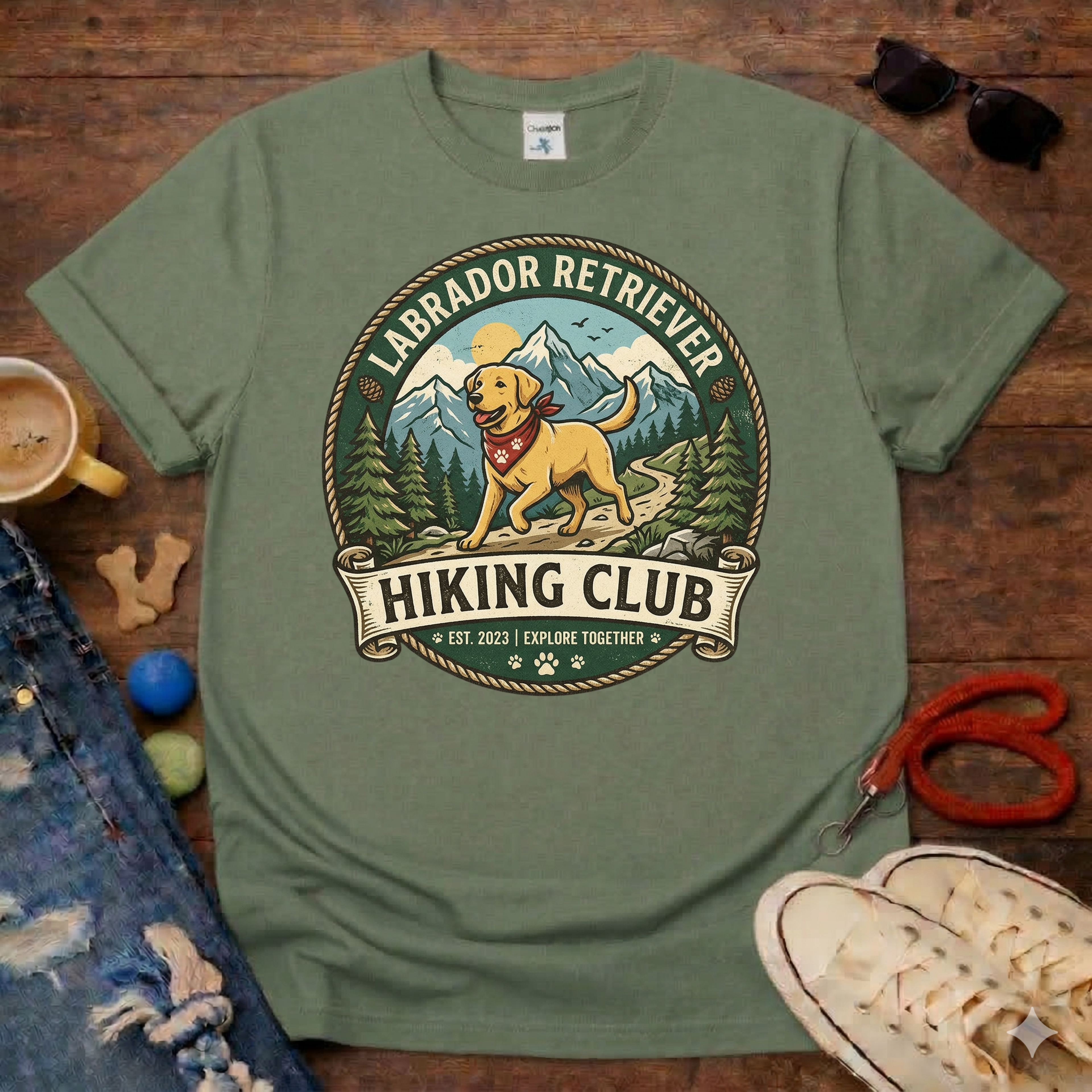 Lab Hiking Club T-Shirt
