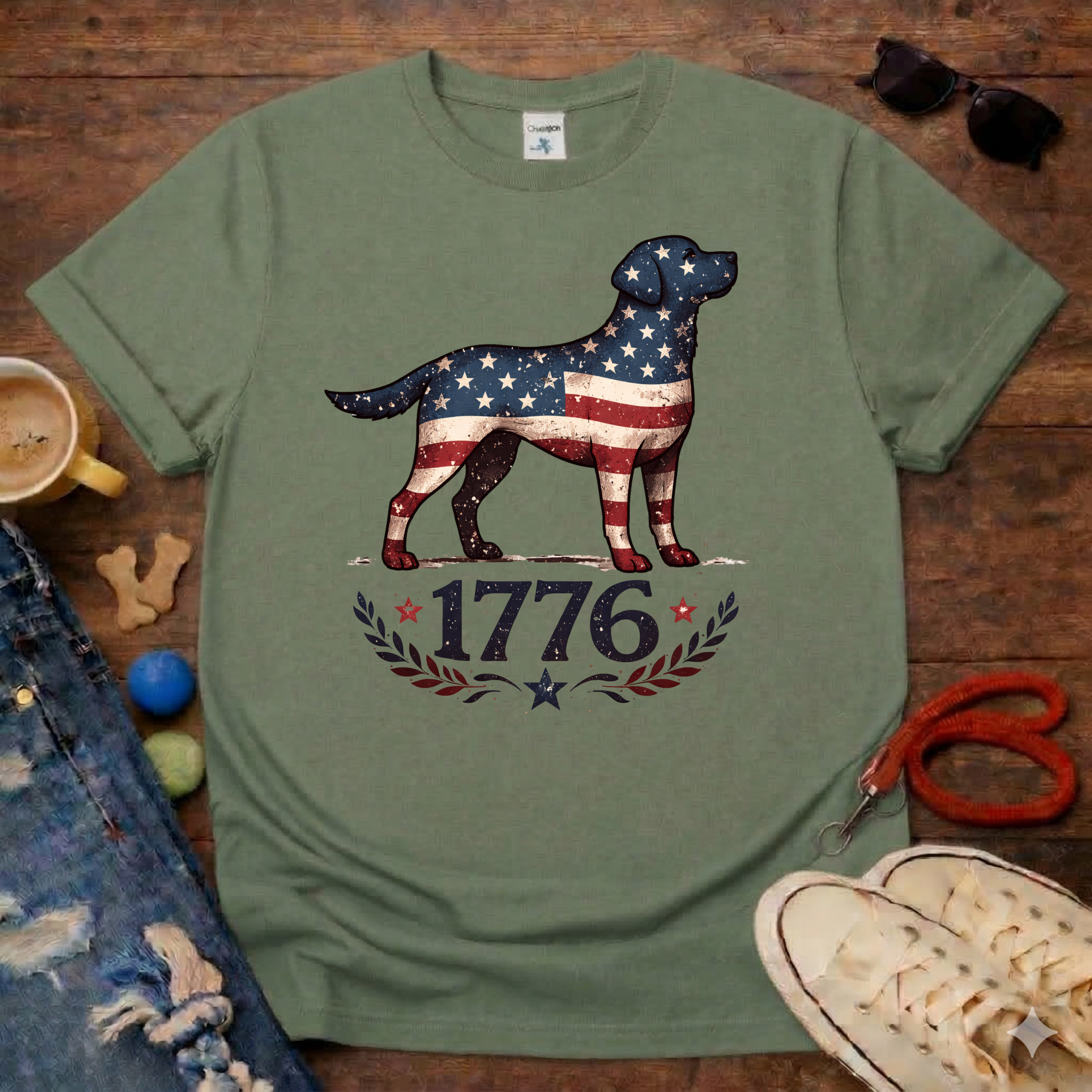 1776 Dog T-Shirt