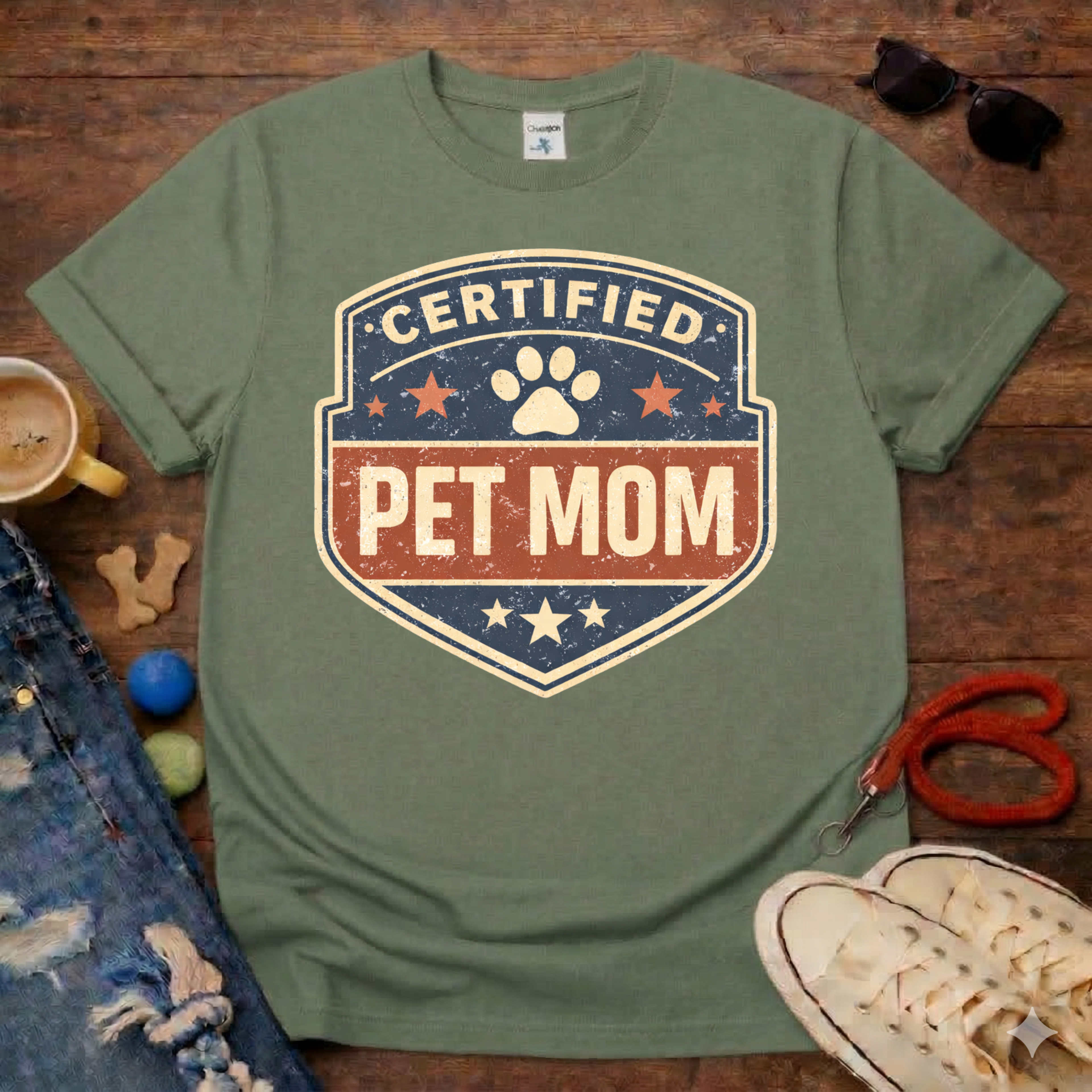 Certified Pet Mom T-Shirt