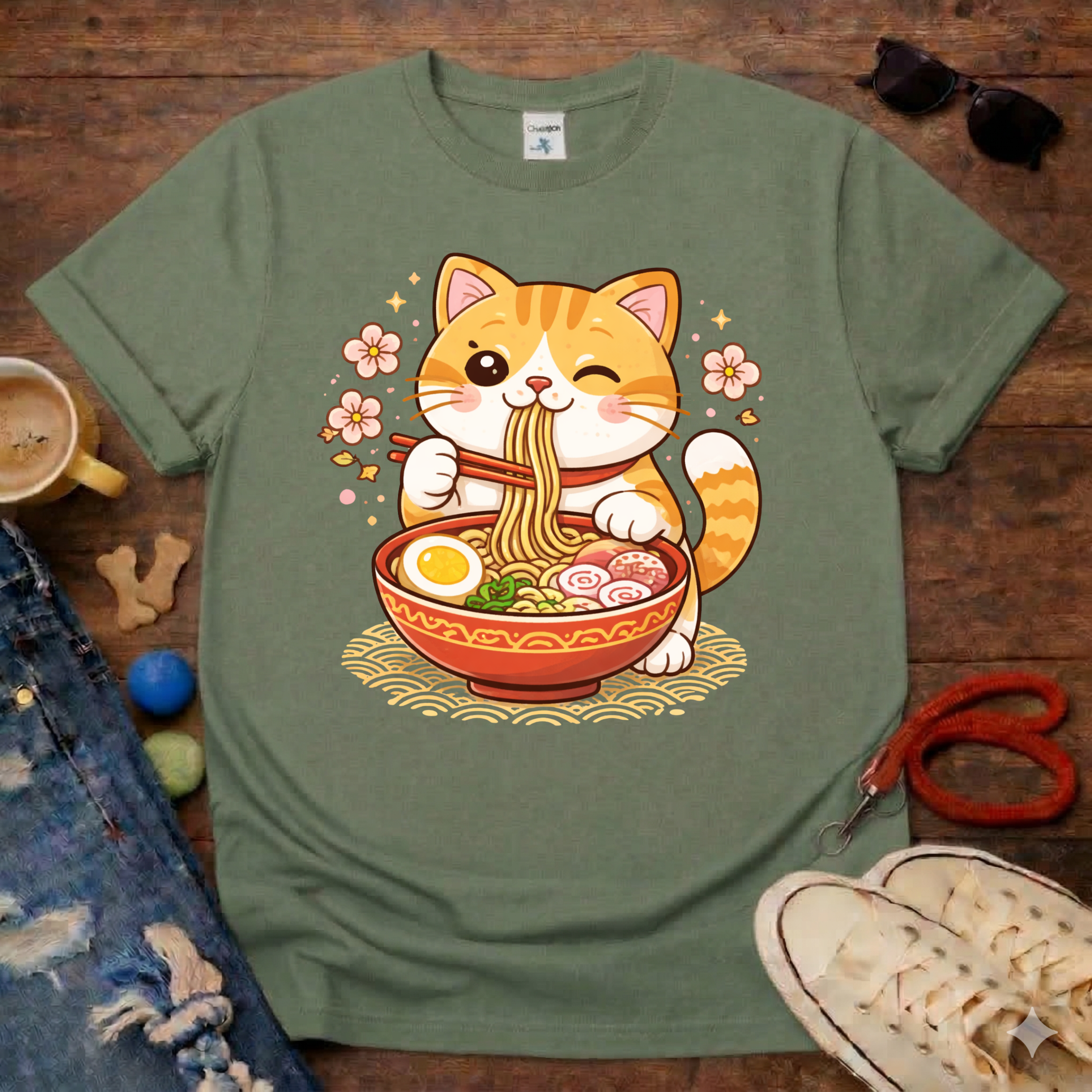 Ramen Cat T-Shirt