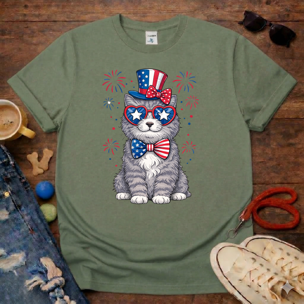 Bow Cat T-Shirt