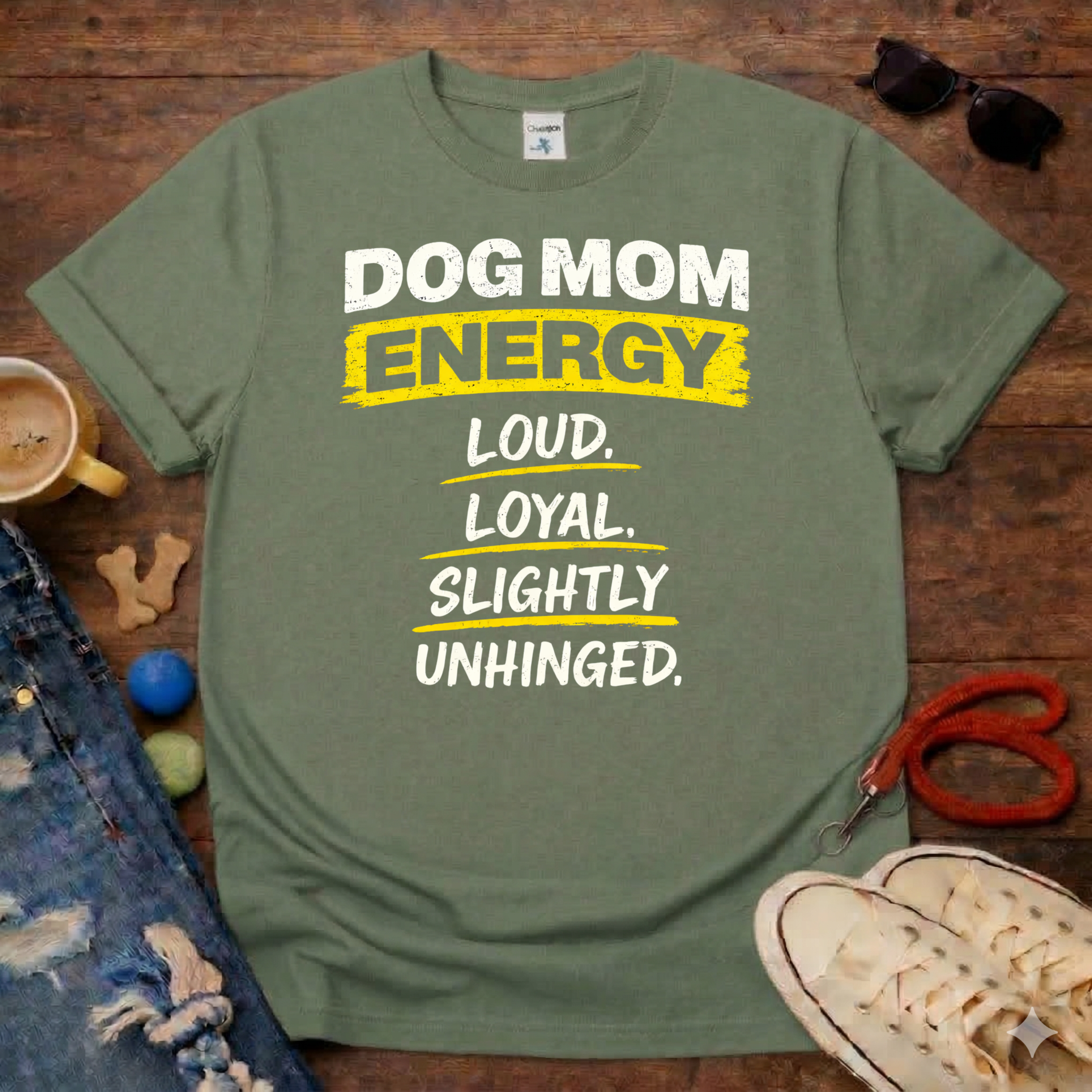 Dog Mom Energy T-Shirt