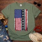 Flag & Paw T-Shirt