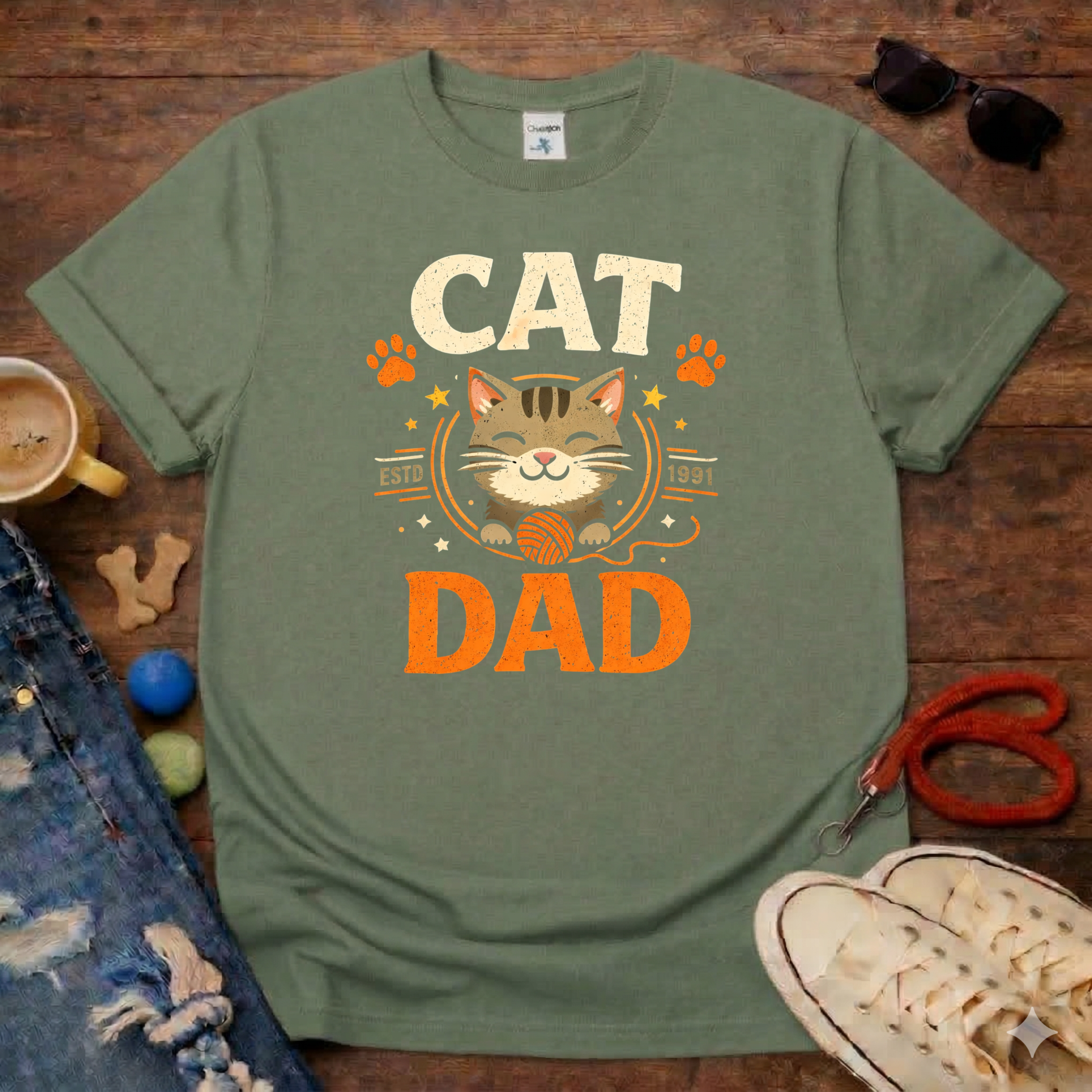 Cat Dad T-Shirt