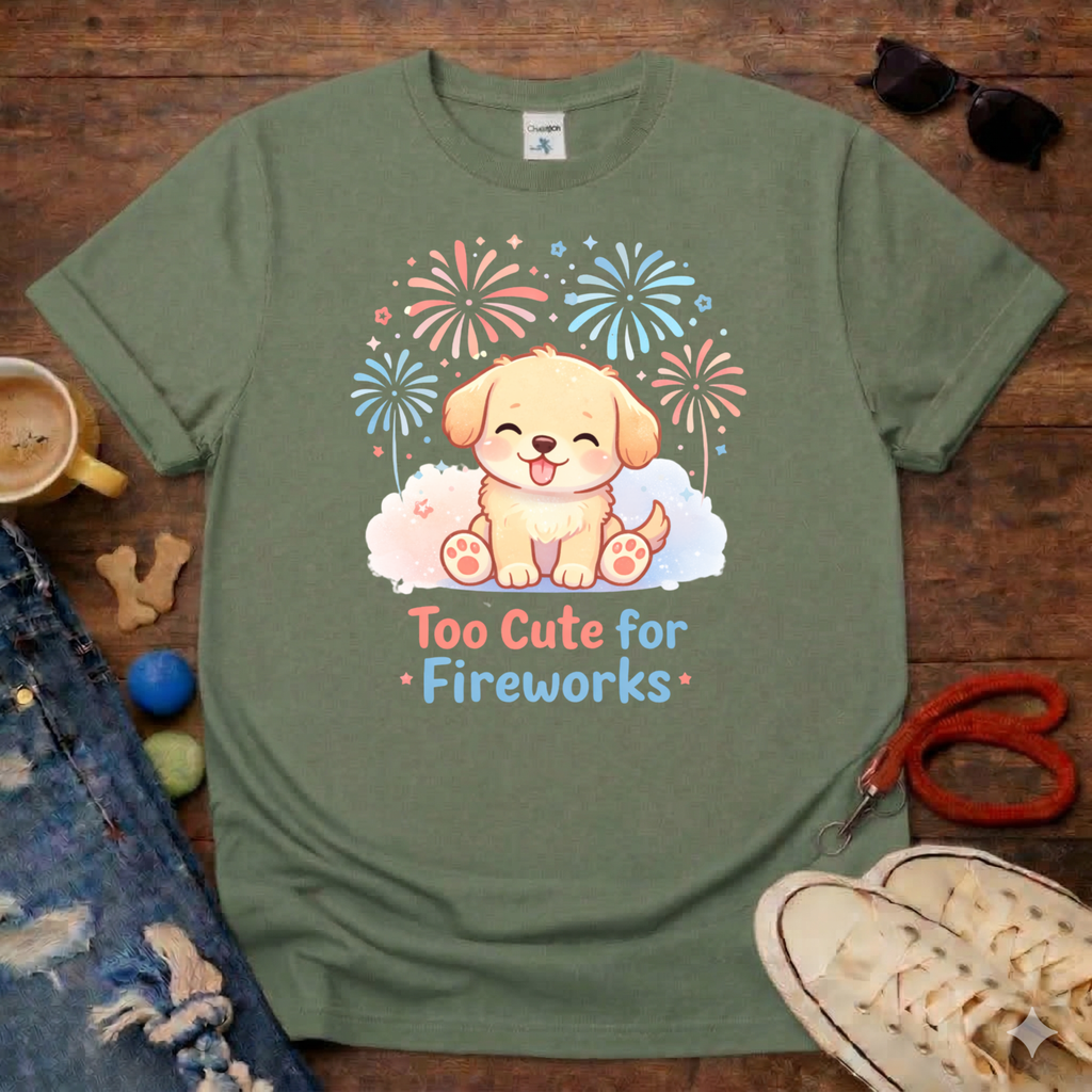 To Cute For Fireworks T-Shirt