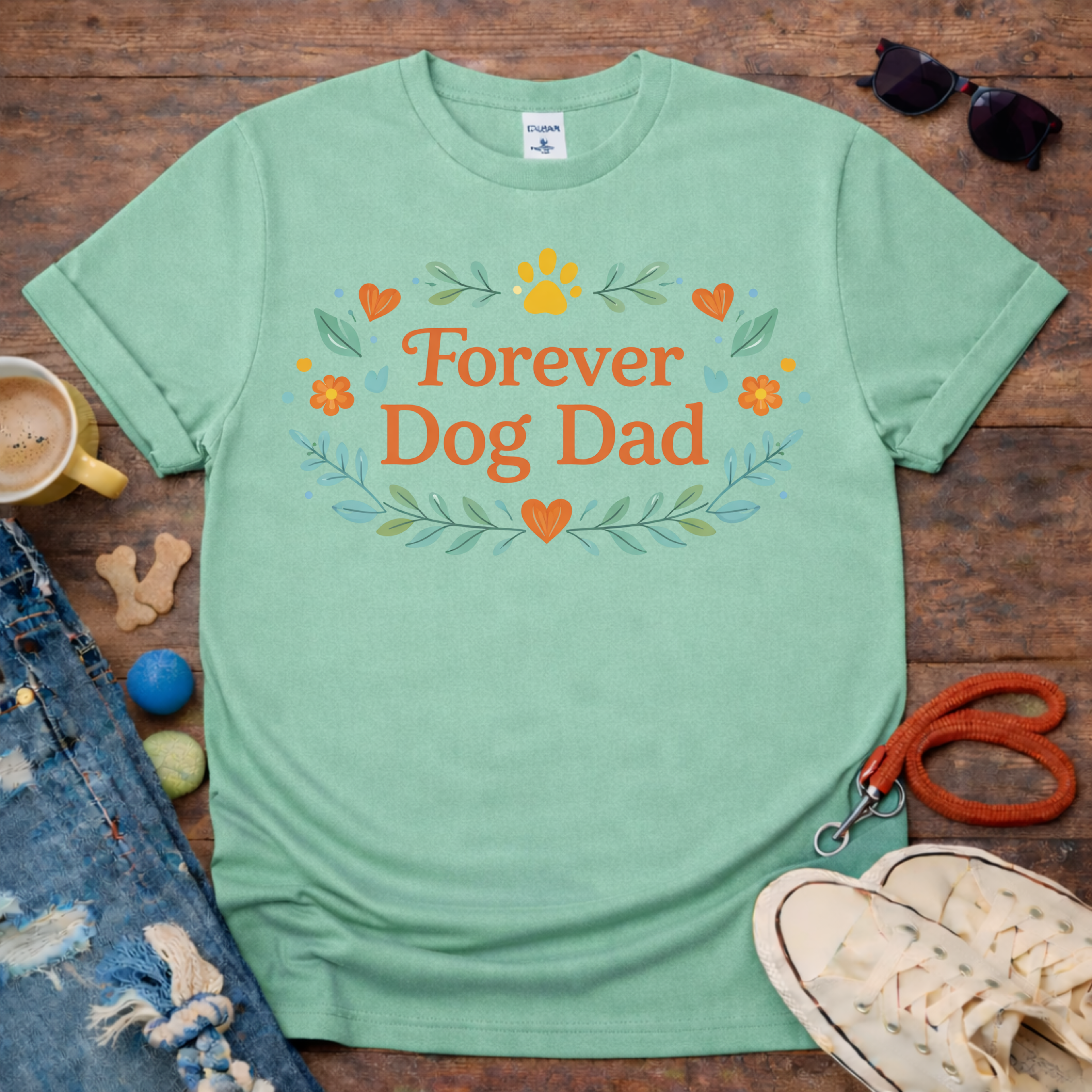Forever Dog Dad T-Shirt