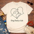 Dog Dad for LIfe T-Shirt