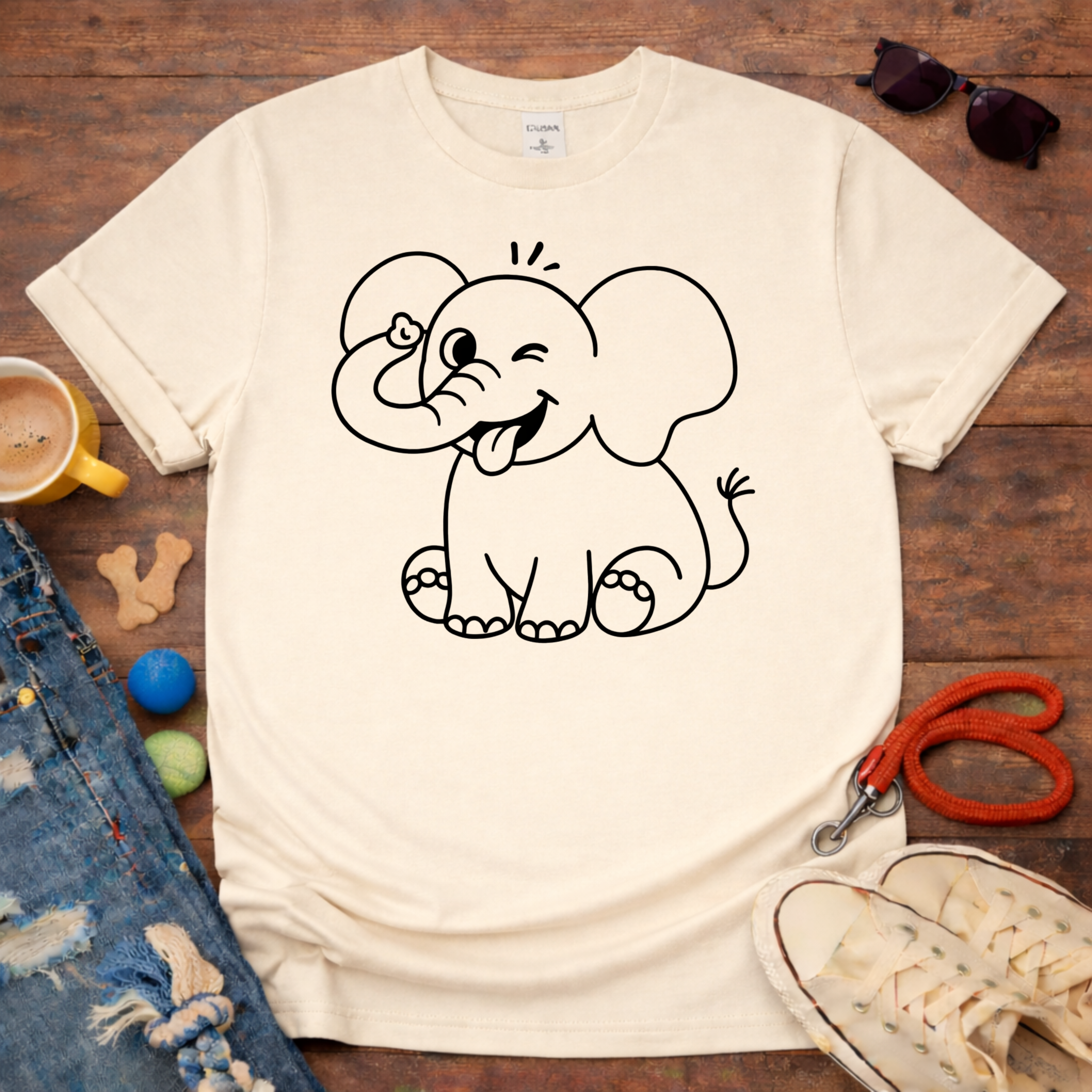 Cute Elephant T-Shirt