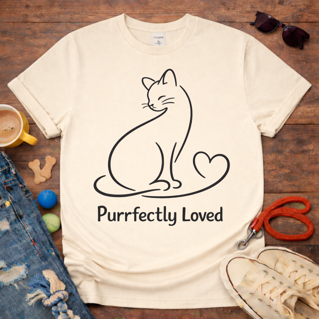 💖Purrfectly Loved T-Shirt💖