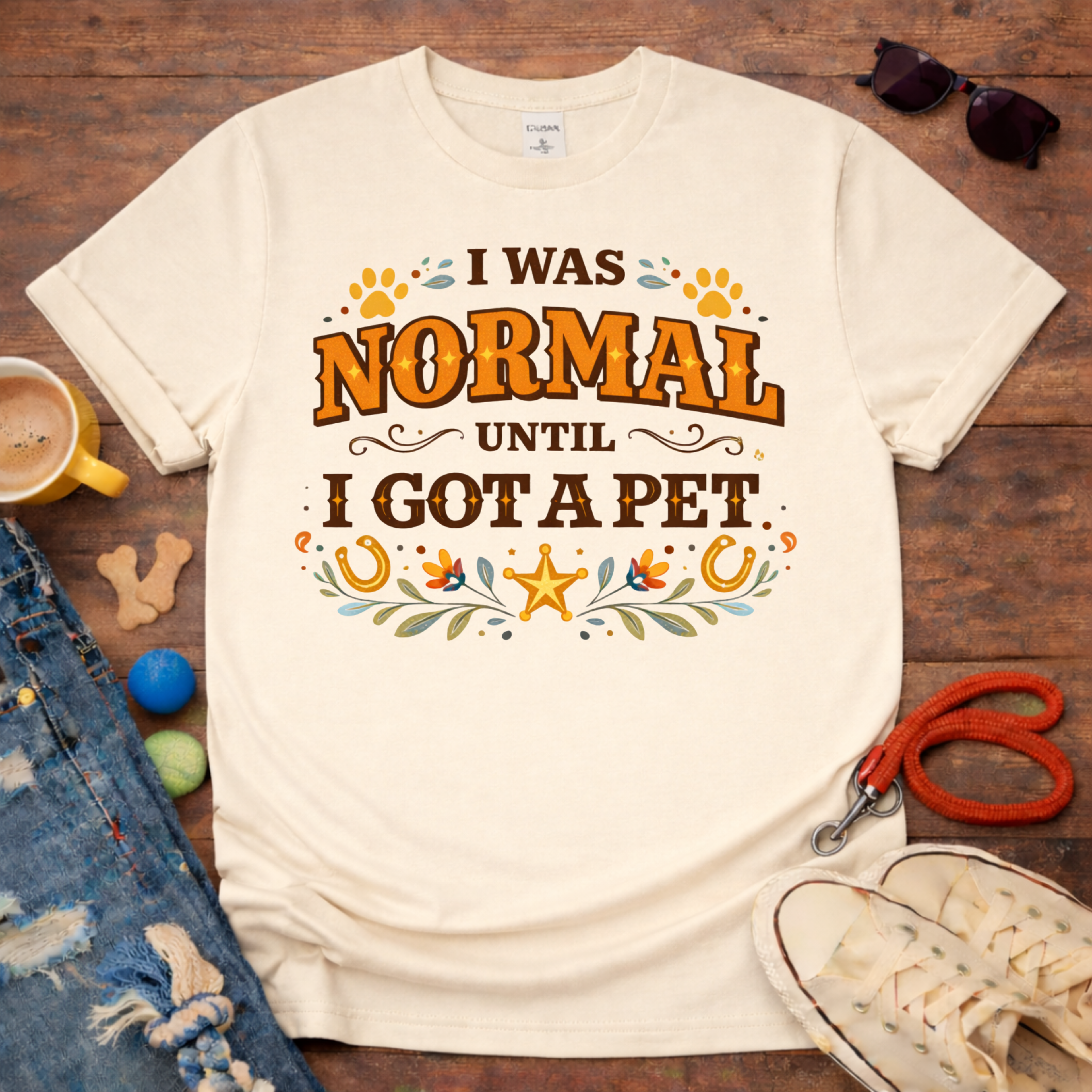 I was normal until I got a Pet T-Shirt