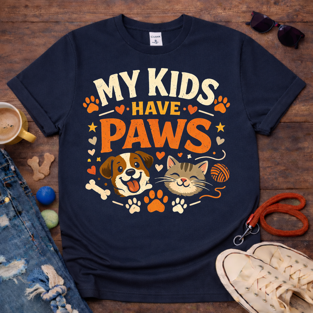 My Kids Have Paws T-Shirt