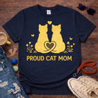 Cat mom T-shirt