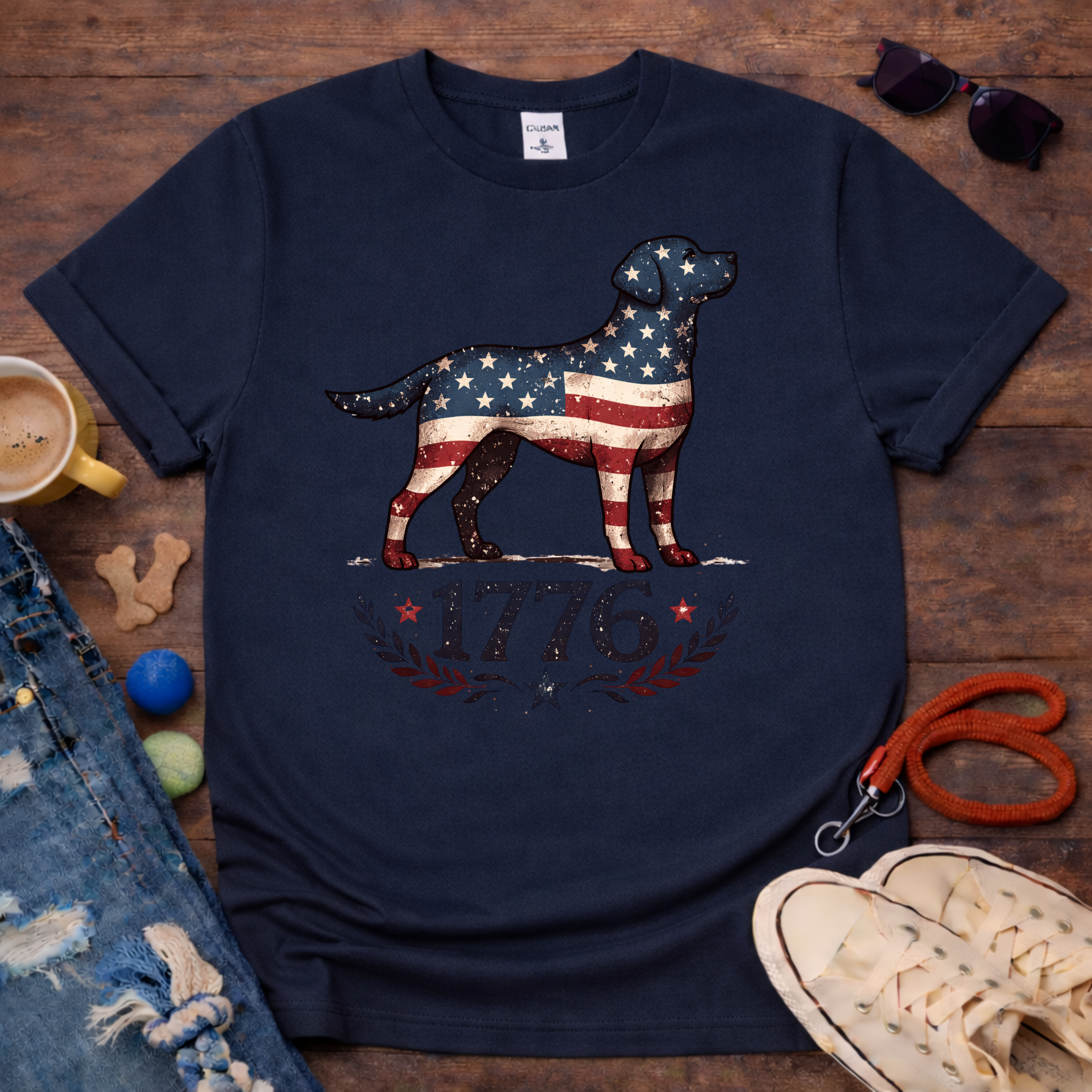 1776 Dog T-Shirt