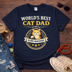 Best Cat Dad T-Shirt