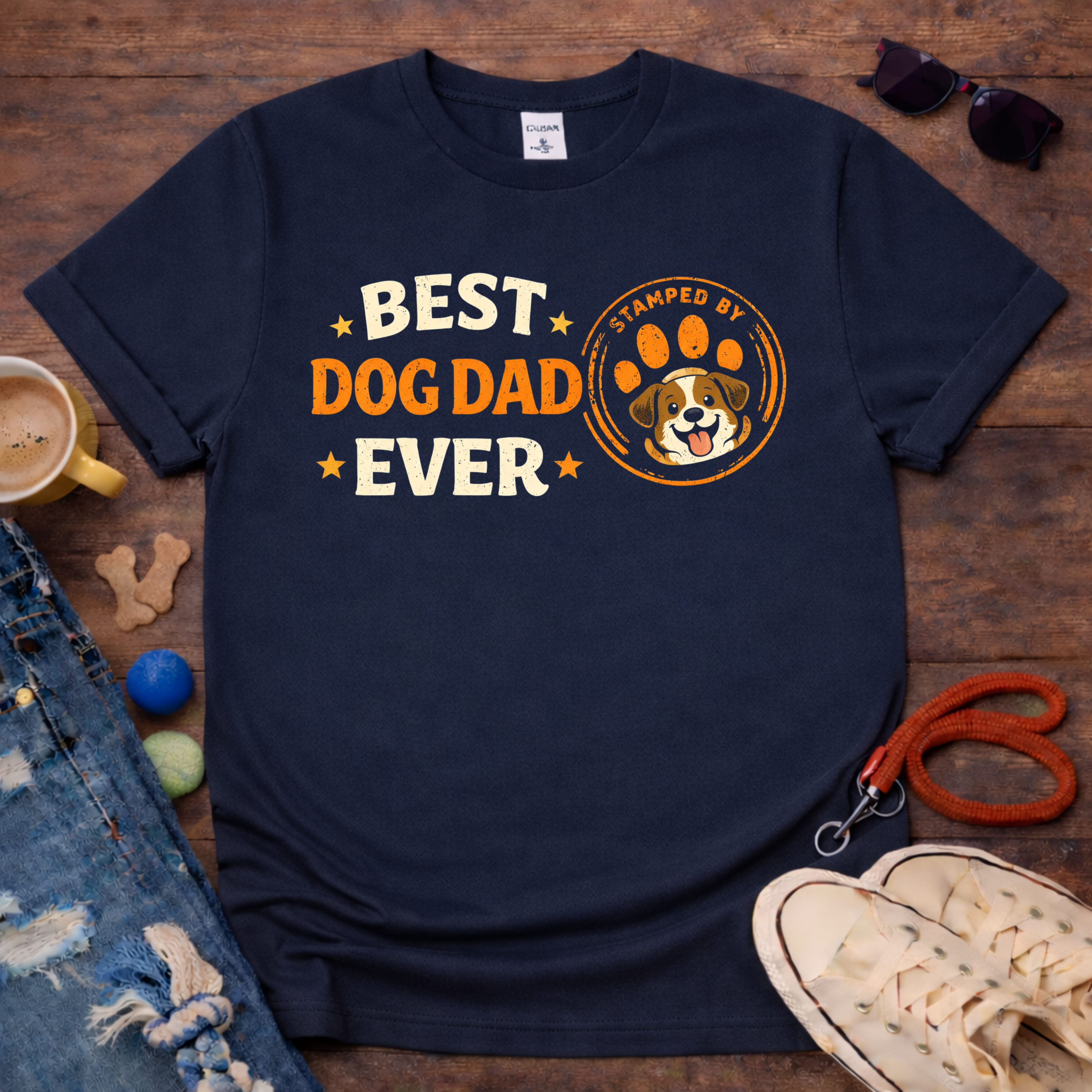 Best Dog Dad Ever T-Shirt