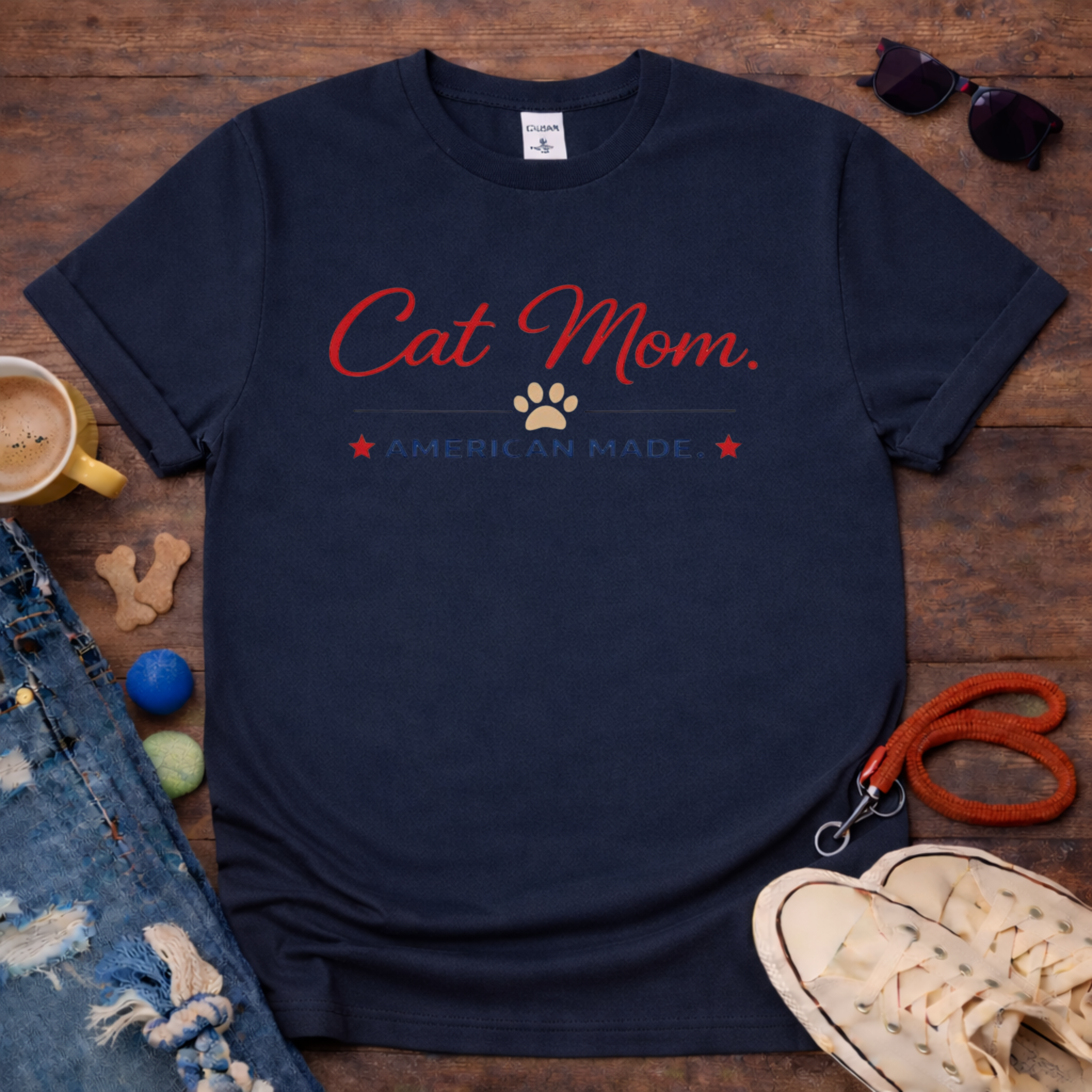 American Cat T-Shirt