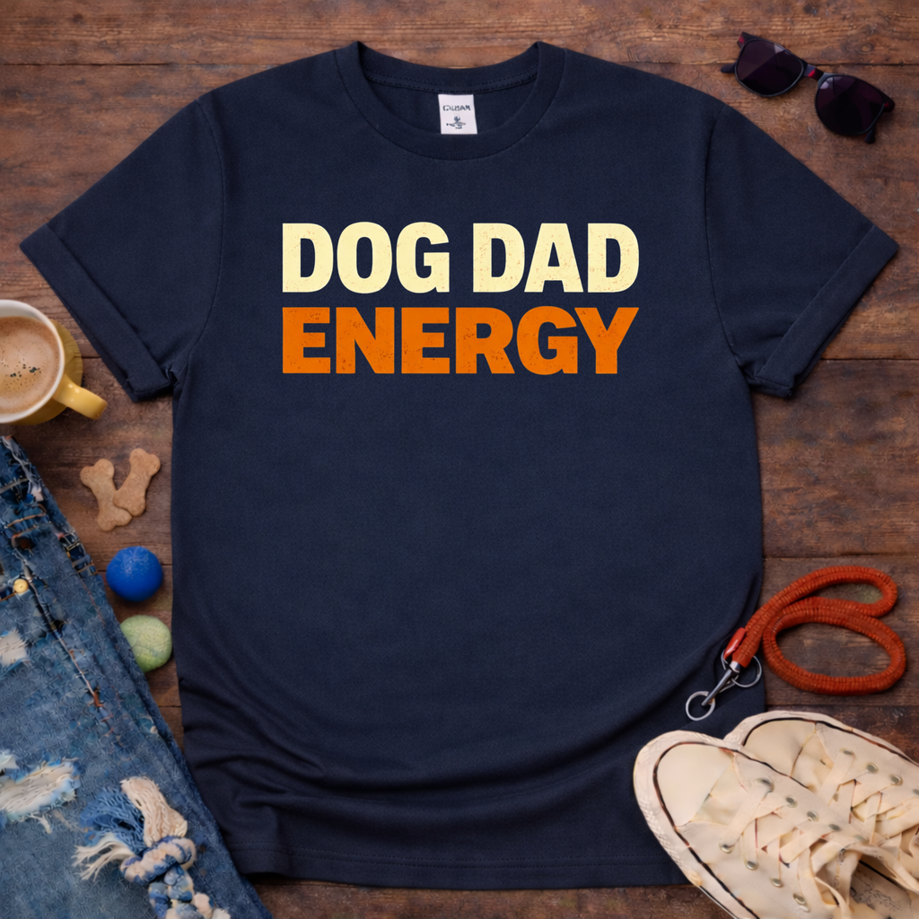 Dog Dad Energy T-Shirt
