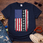 Flag & Paw T-Shirt
