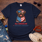 All-American Choco Lab T-Shirt