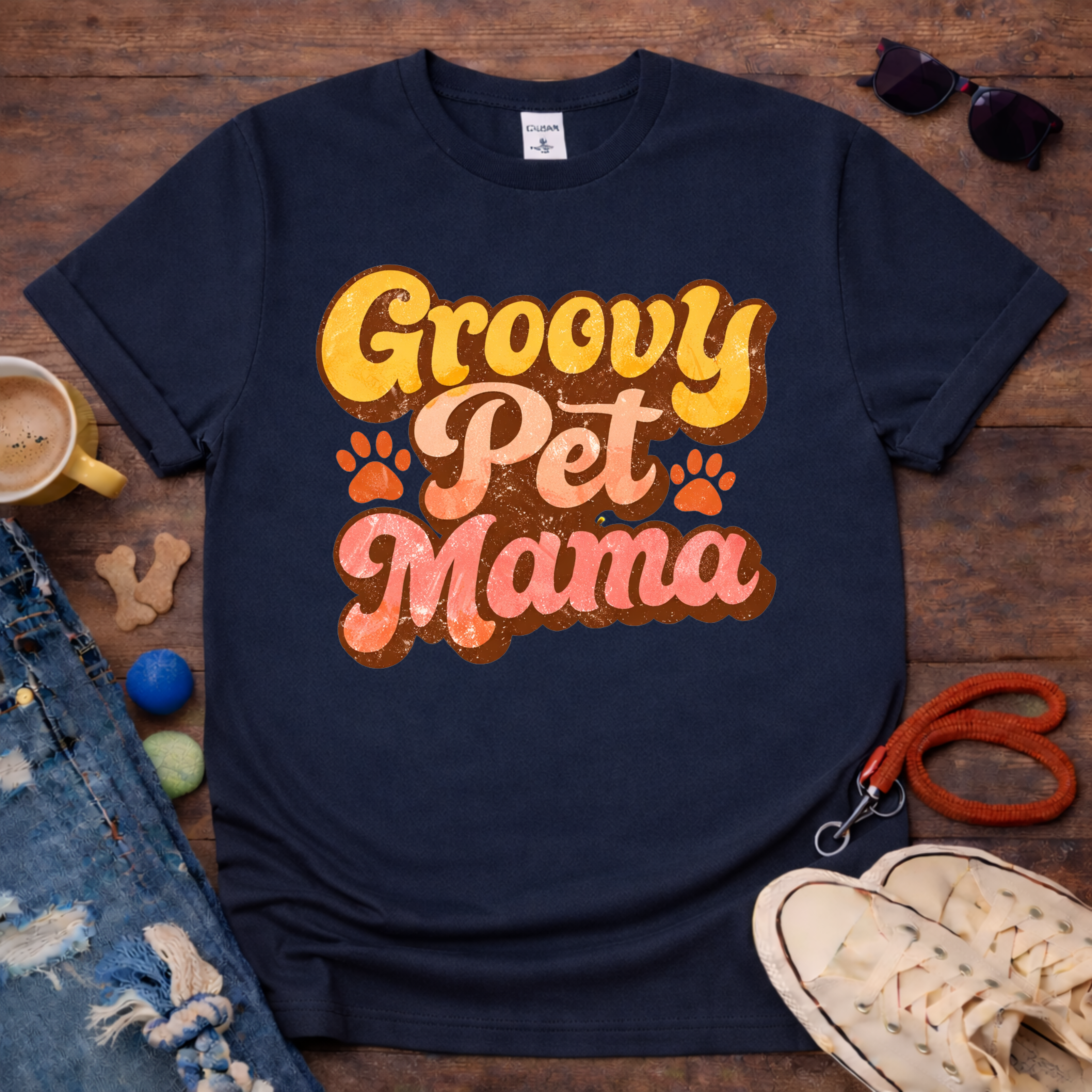 Groovy Pet Mama T-Shirt