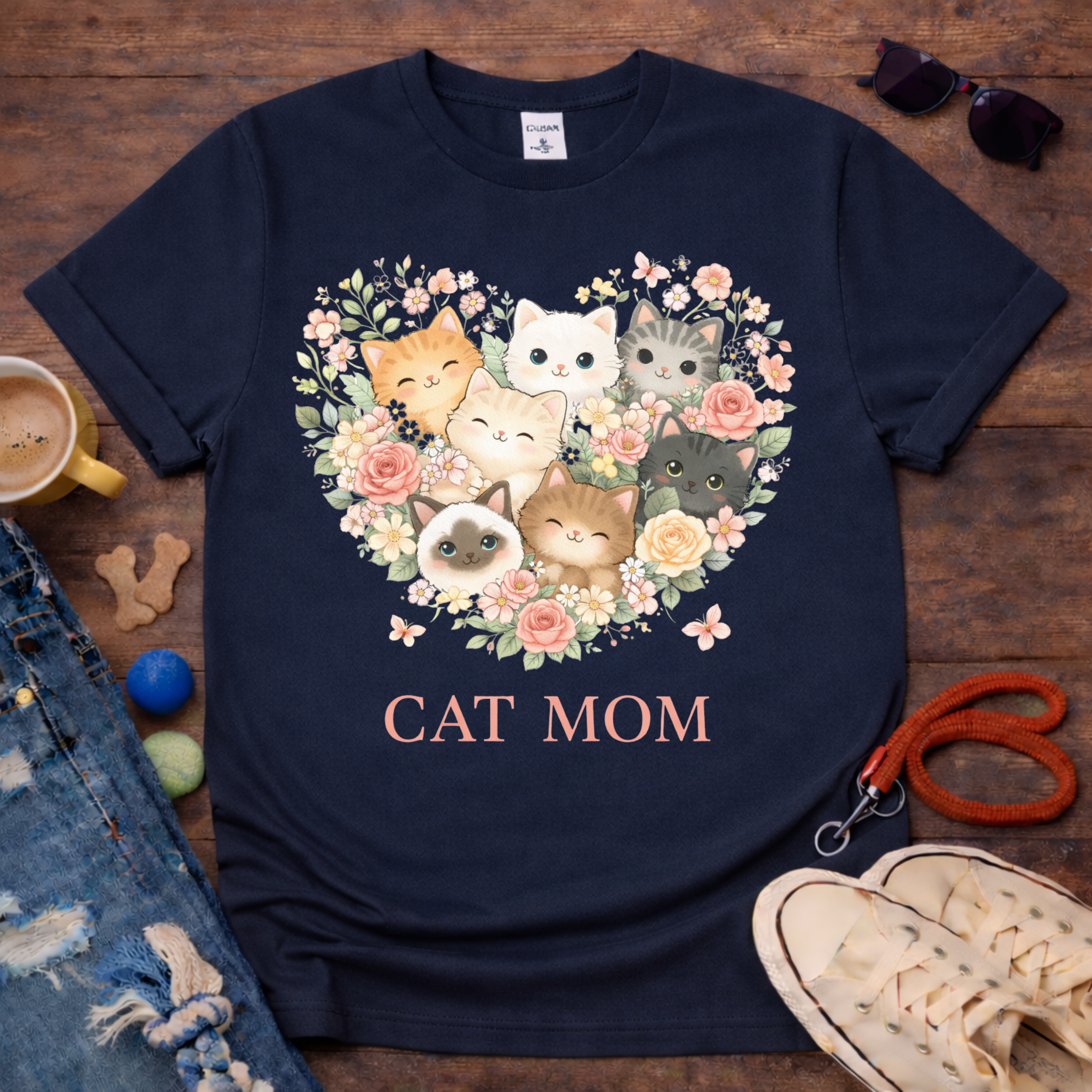 😻Cat Mom T-Shirt😻