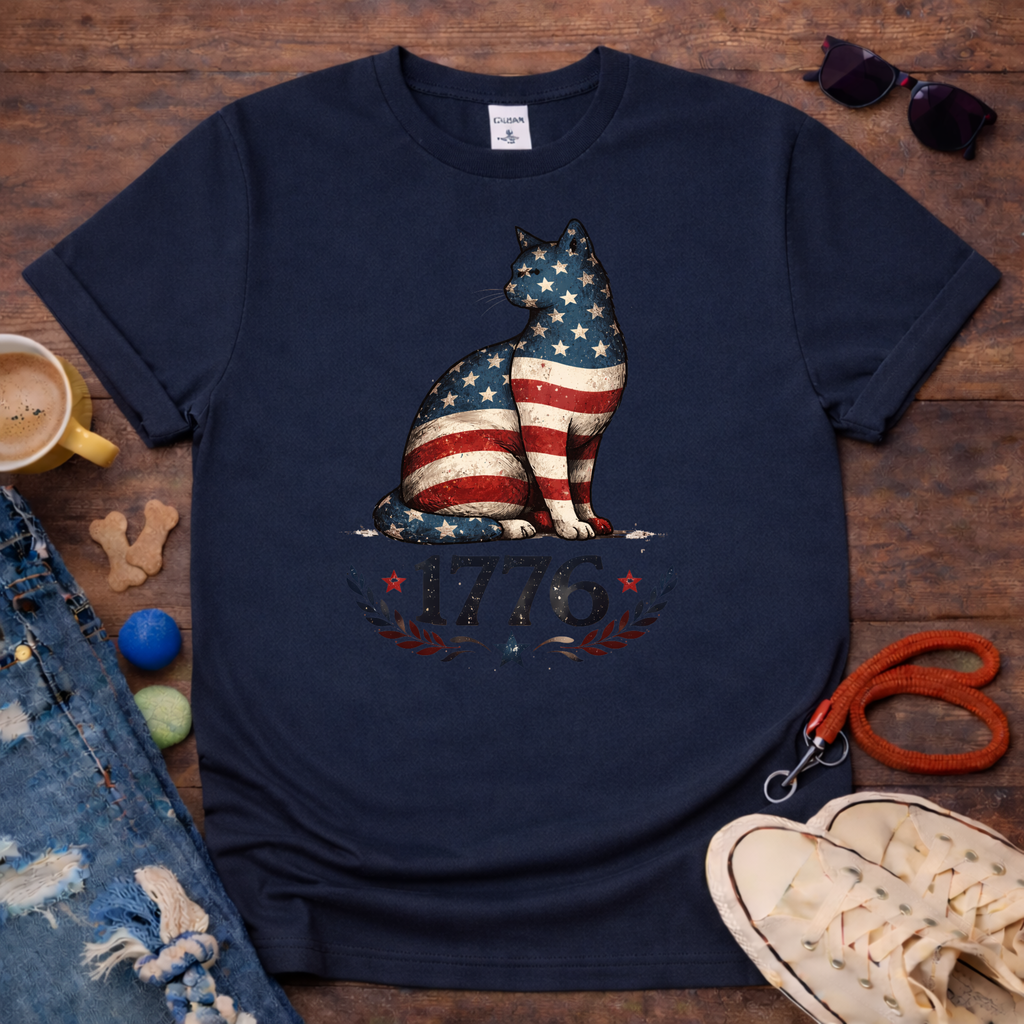 1776 Cat T-Shirt