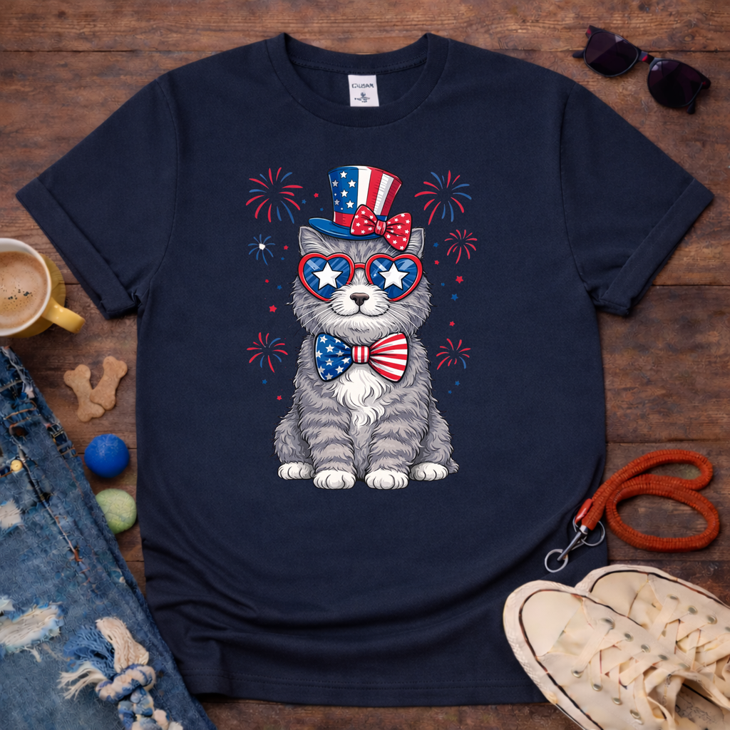 Bow Cat T-Shirt