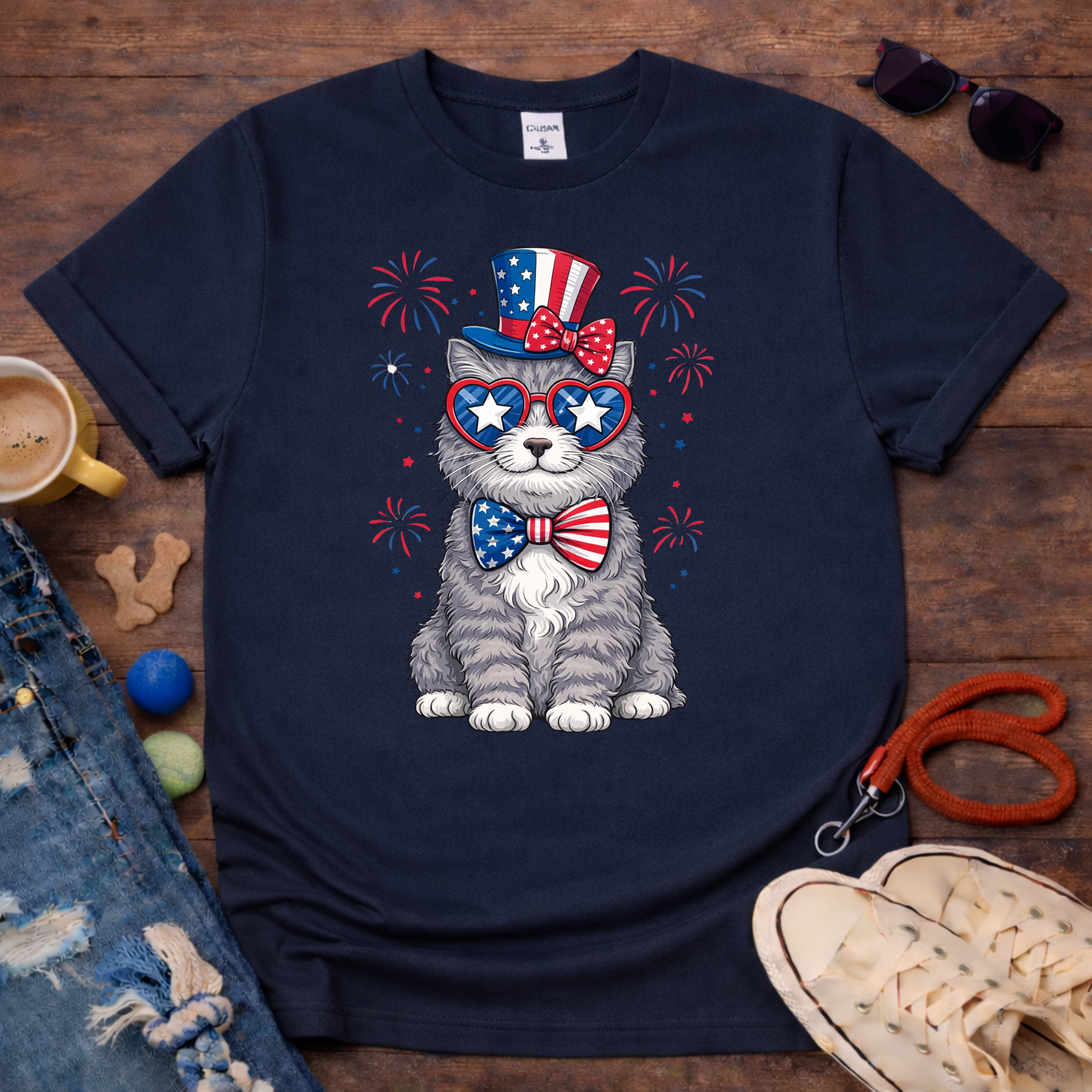 Bow Cat T-Shirt