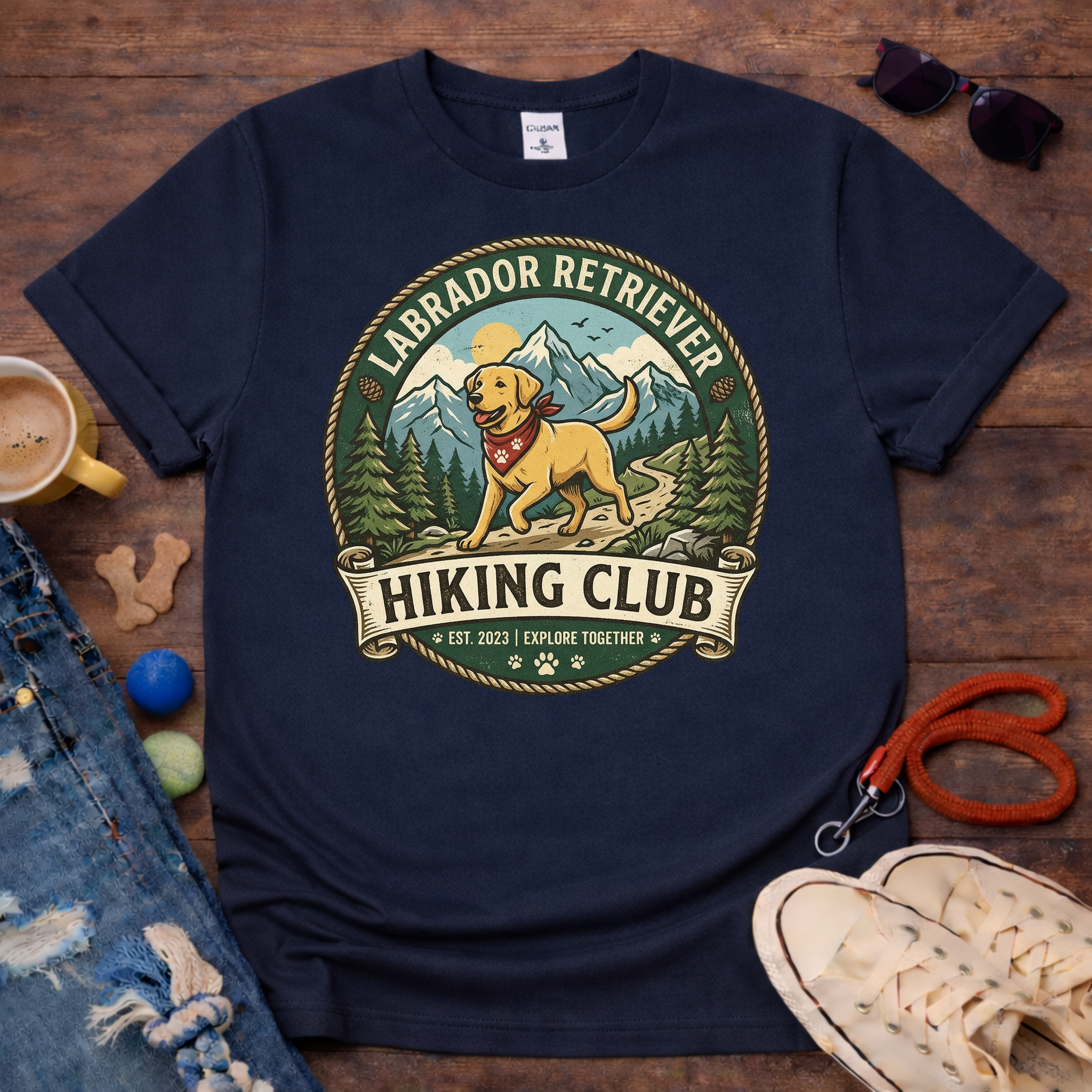 Lab Hiking Club T-Shirt