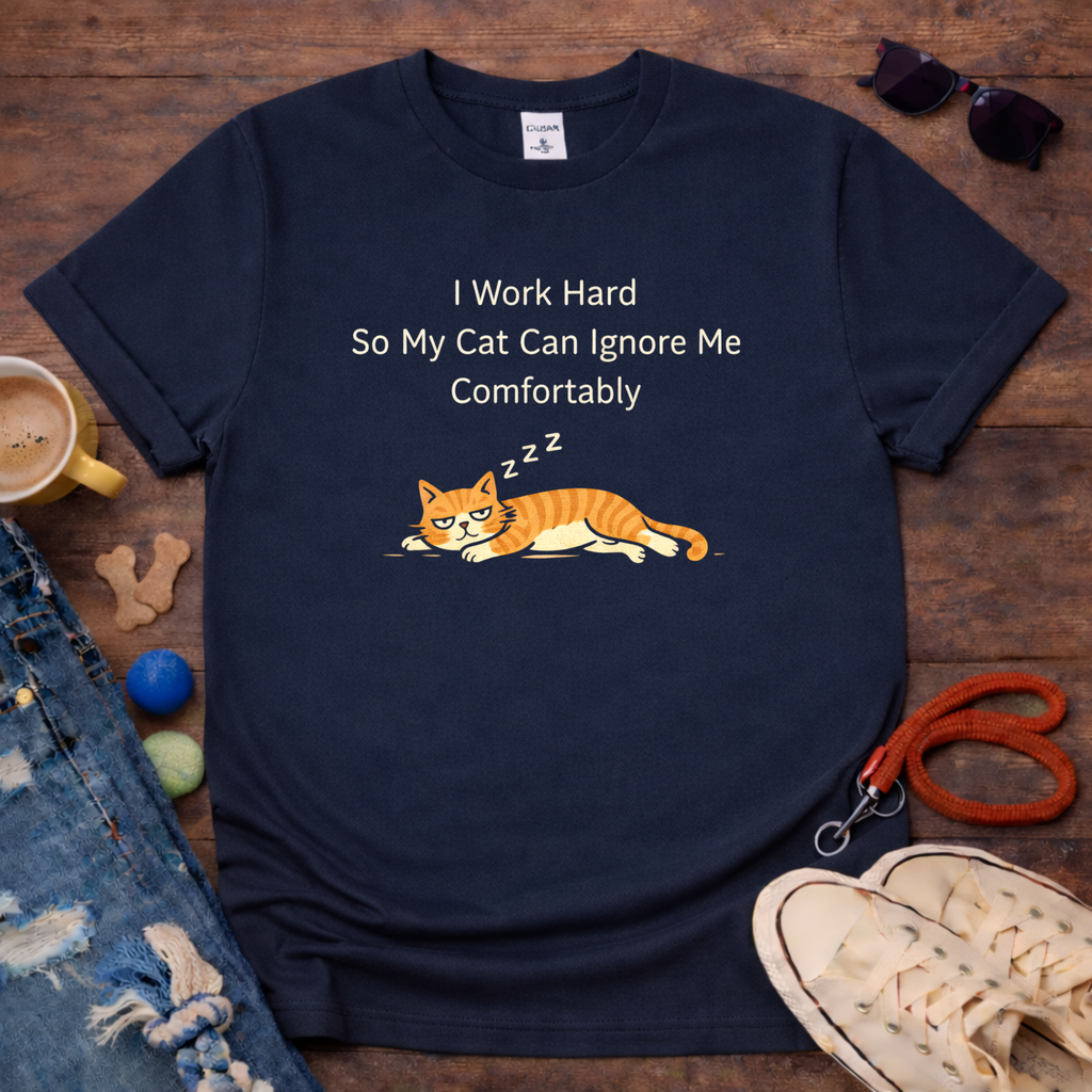 Cat Ignores Me   T-Shirt