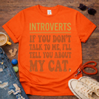 I'll tell you about my Cat T-Shirt