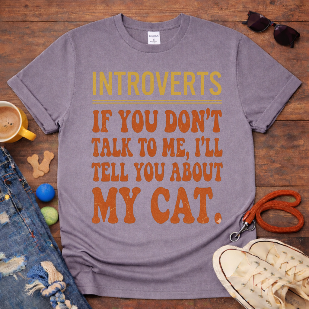 I'll tell you about my Cat T-Shirt