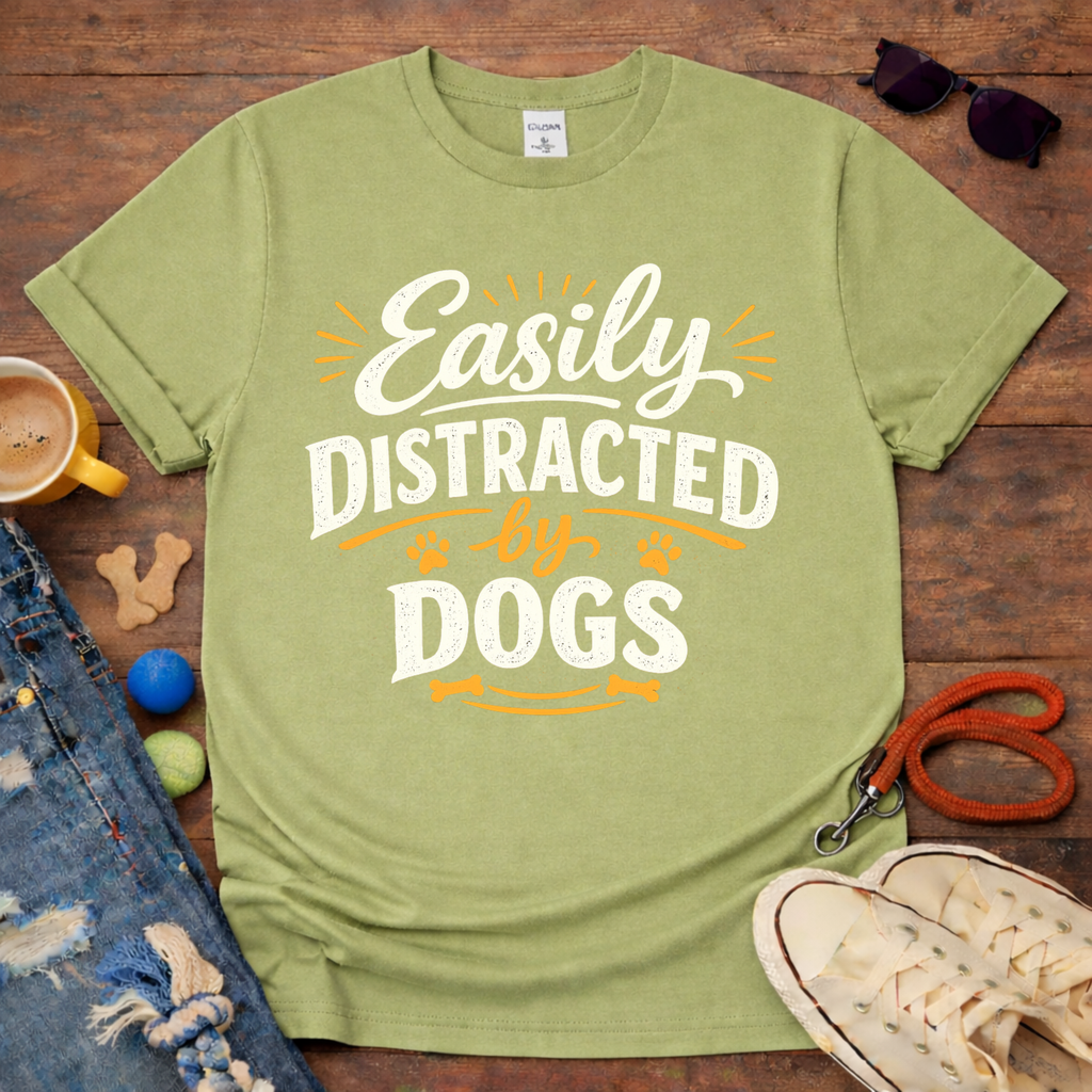 Distracted by dogs T-Shirt