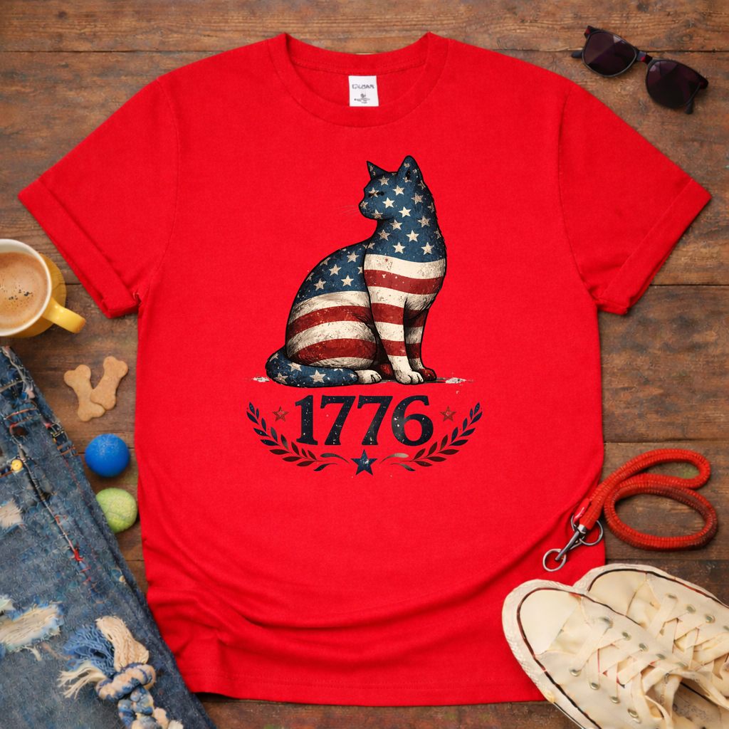 1776 Cat T-Shirt