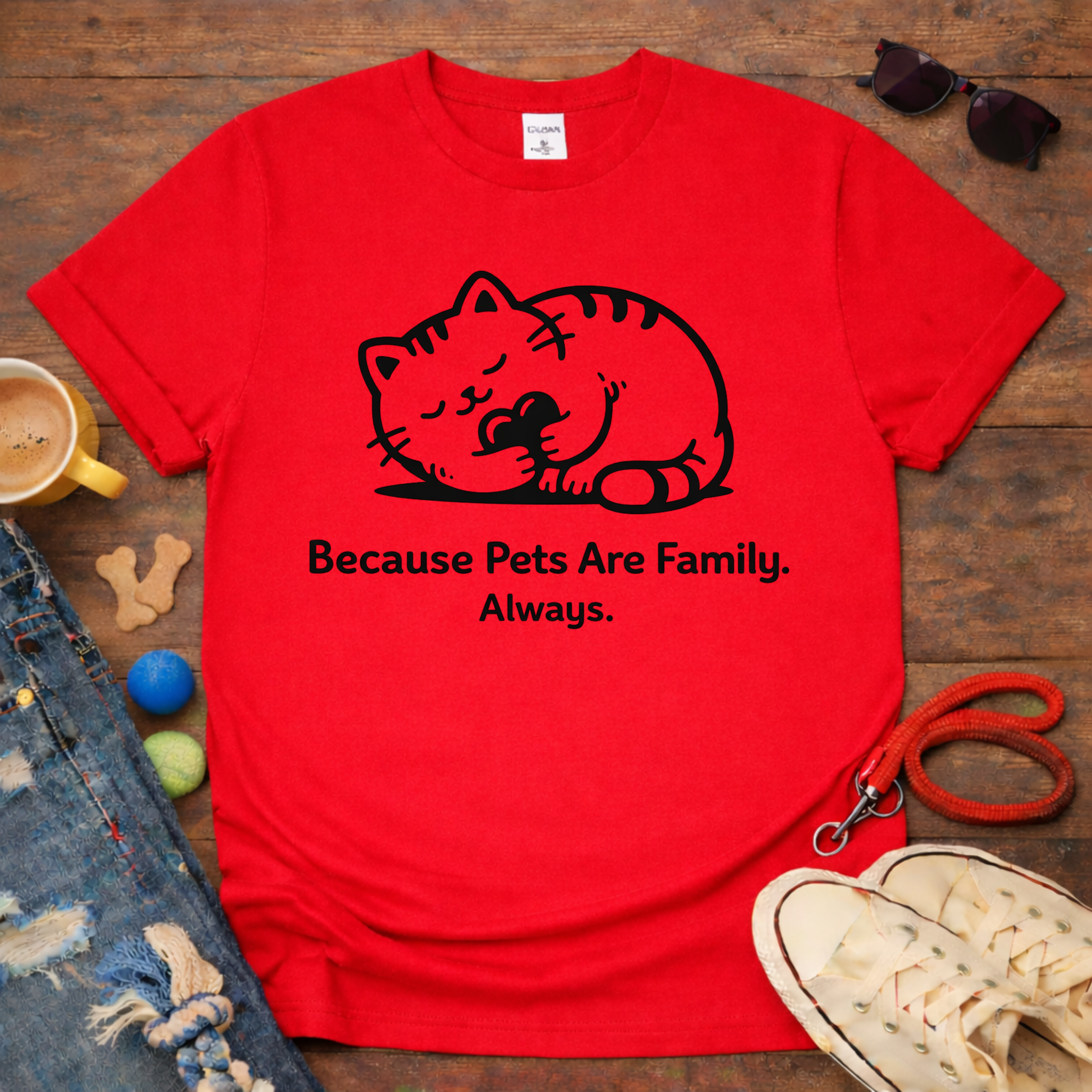 Pets Are Family T-Shirt