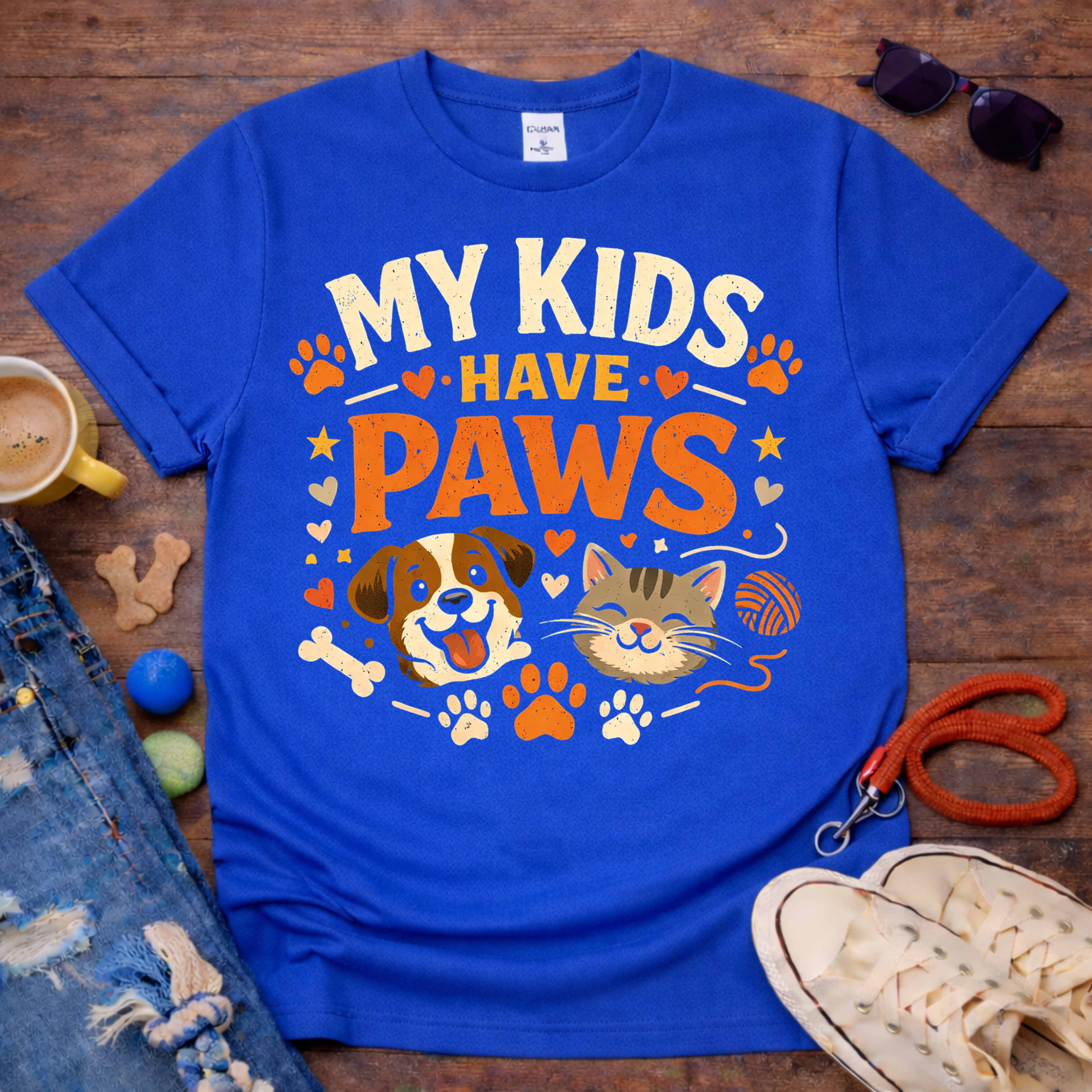 My Kids Have Paws T-Shirt