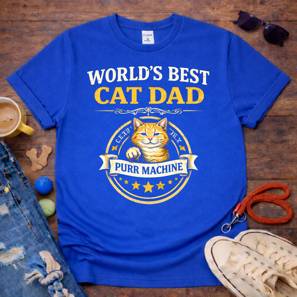 Best Cat Dad T-Shirt