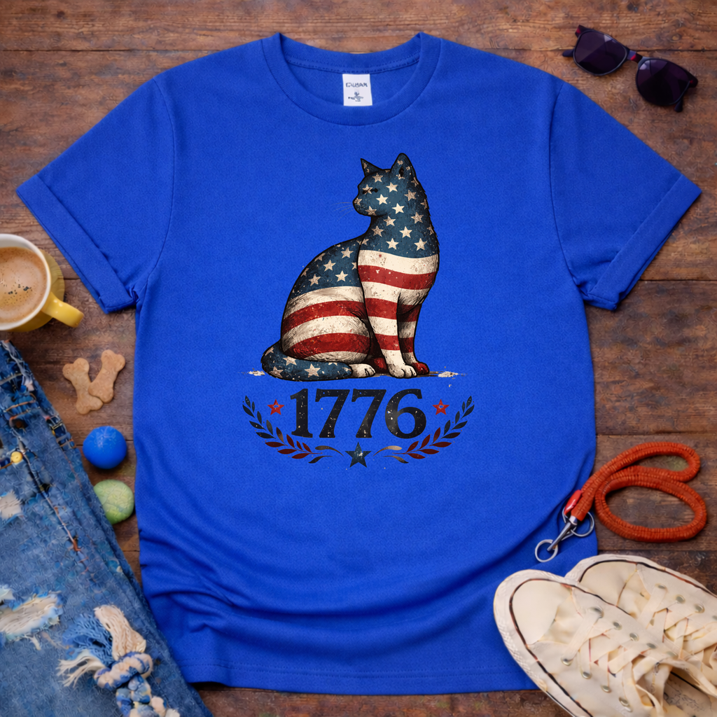 1776 Cat T-Shirt