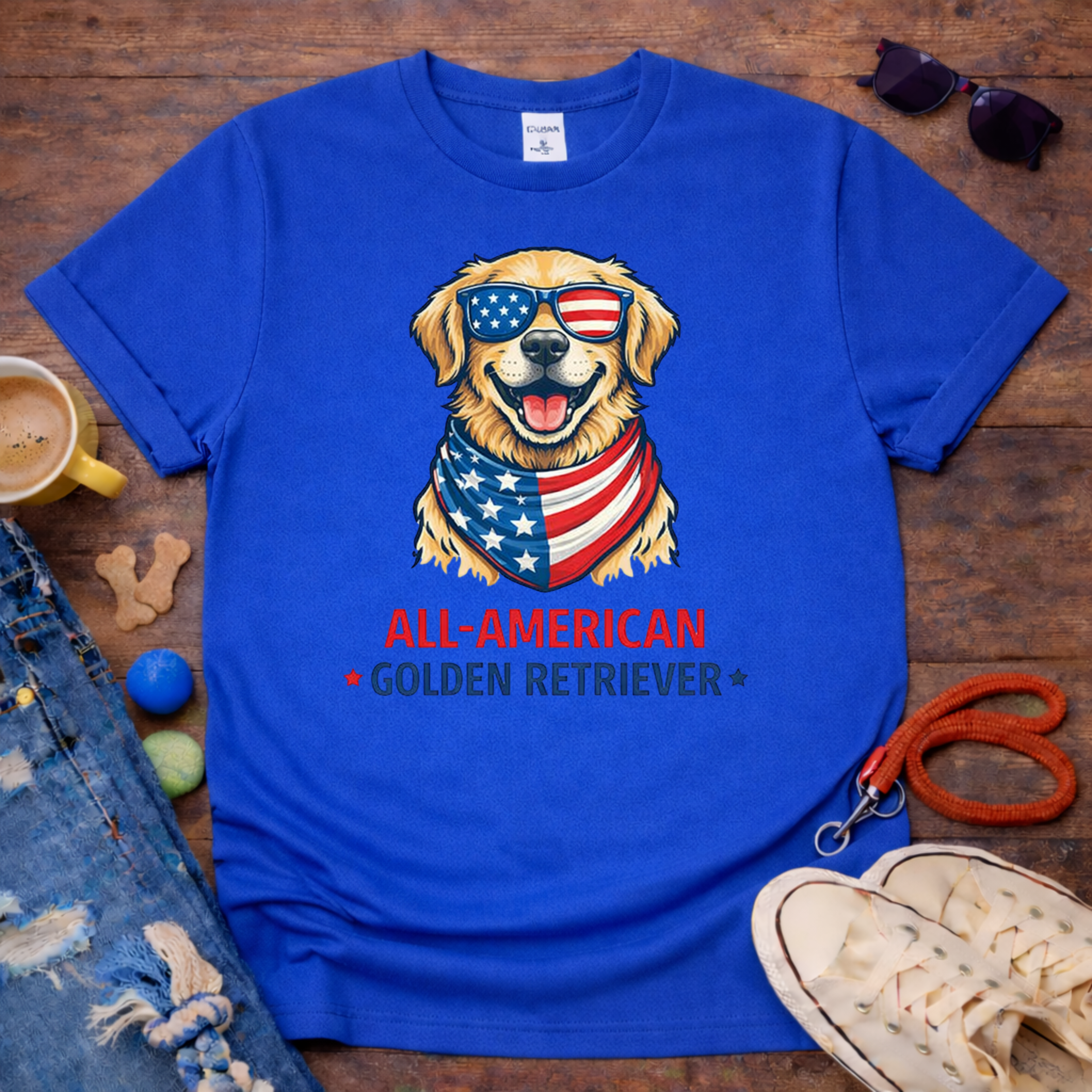 All-American Golden T-Shirt