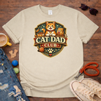 Cat Dad Club T-Shirt
