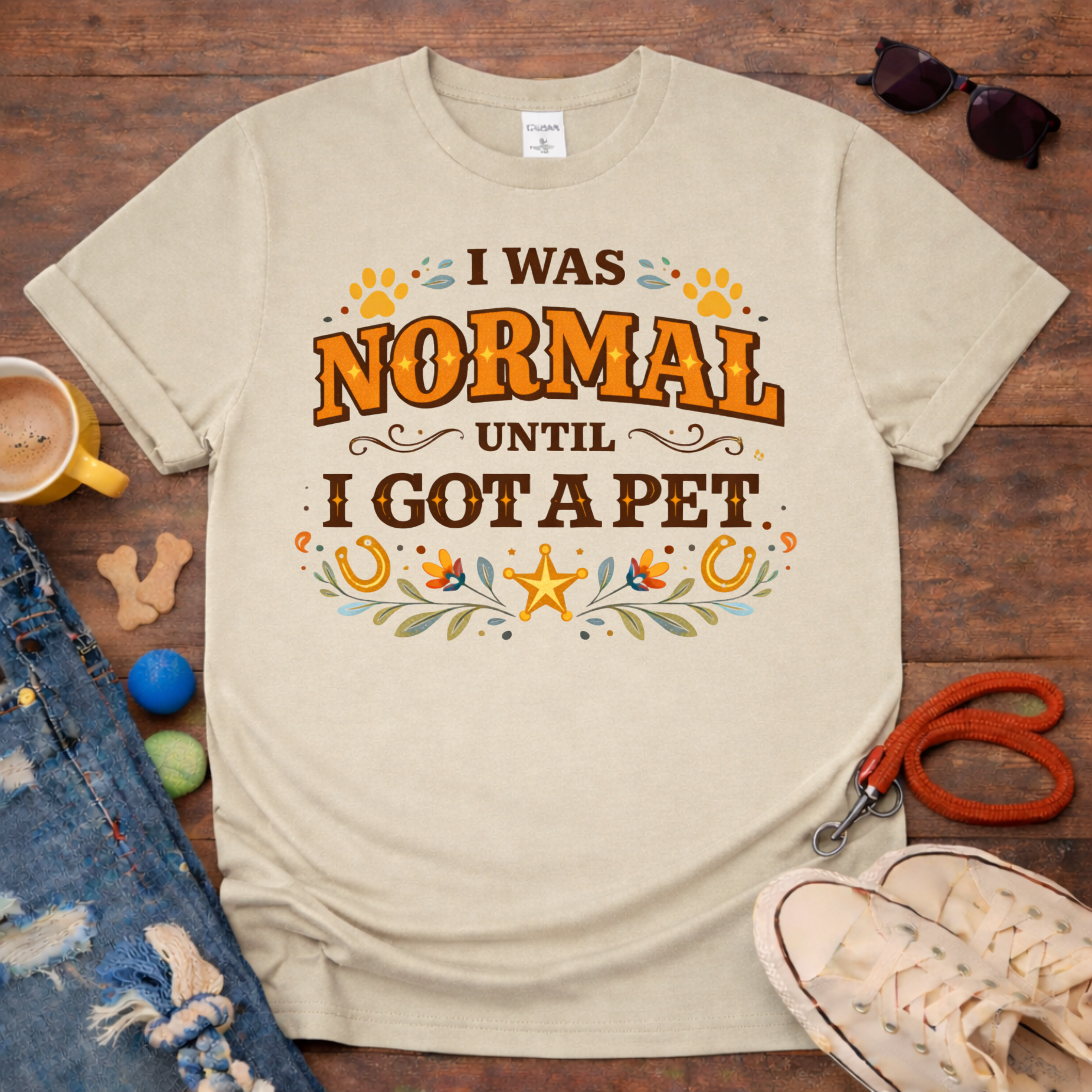 I was normal until I got a Pet T-Shirt