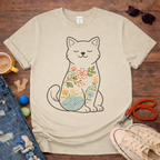 Floral Dog T-Shirt