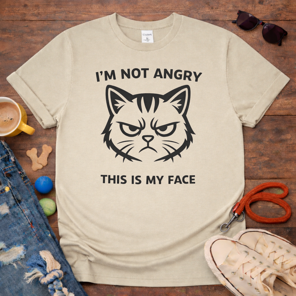 😡Mad look T-Shirt😡