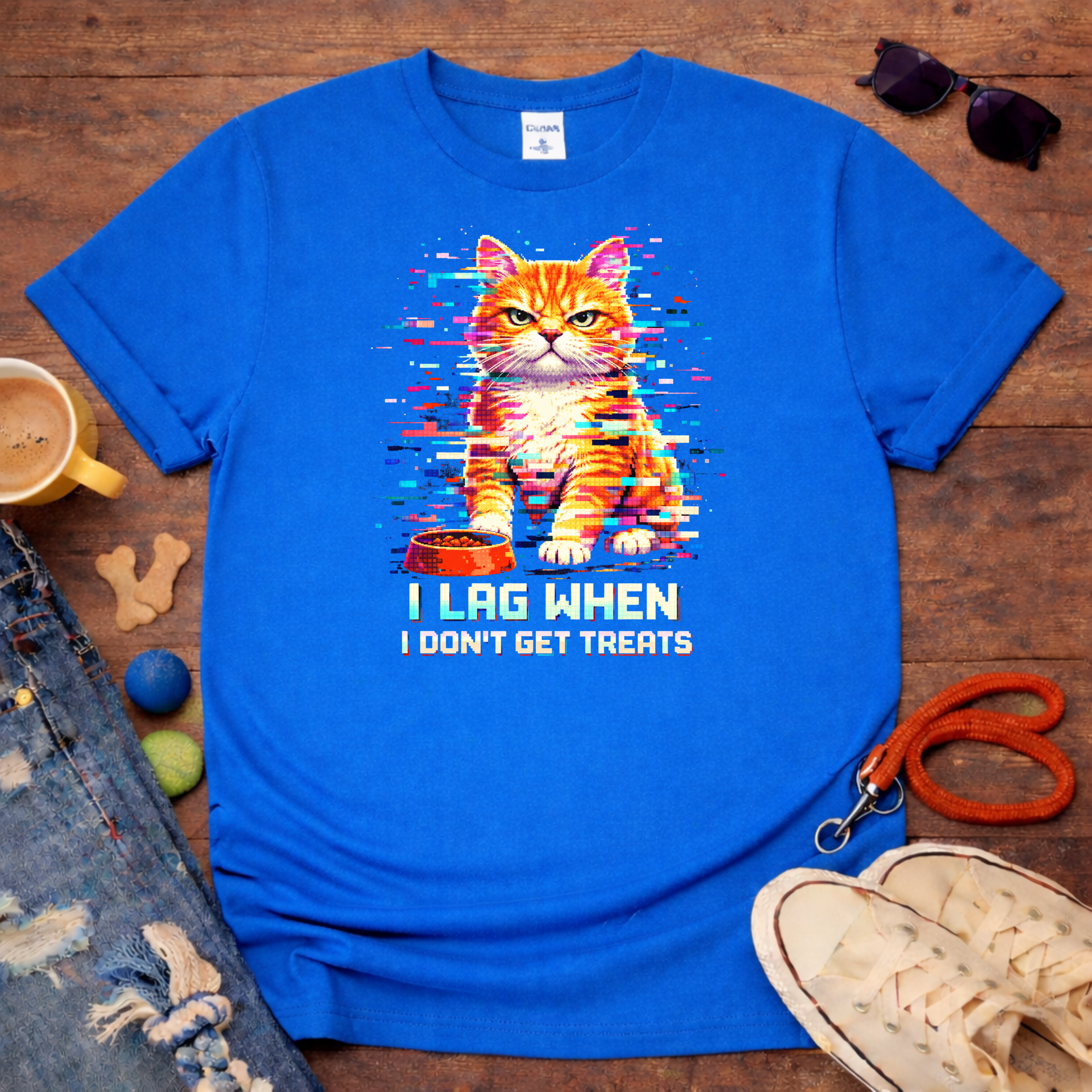 Lagging Cat T-Shirt