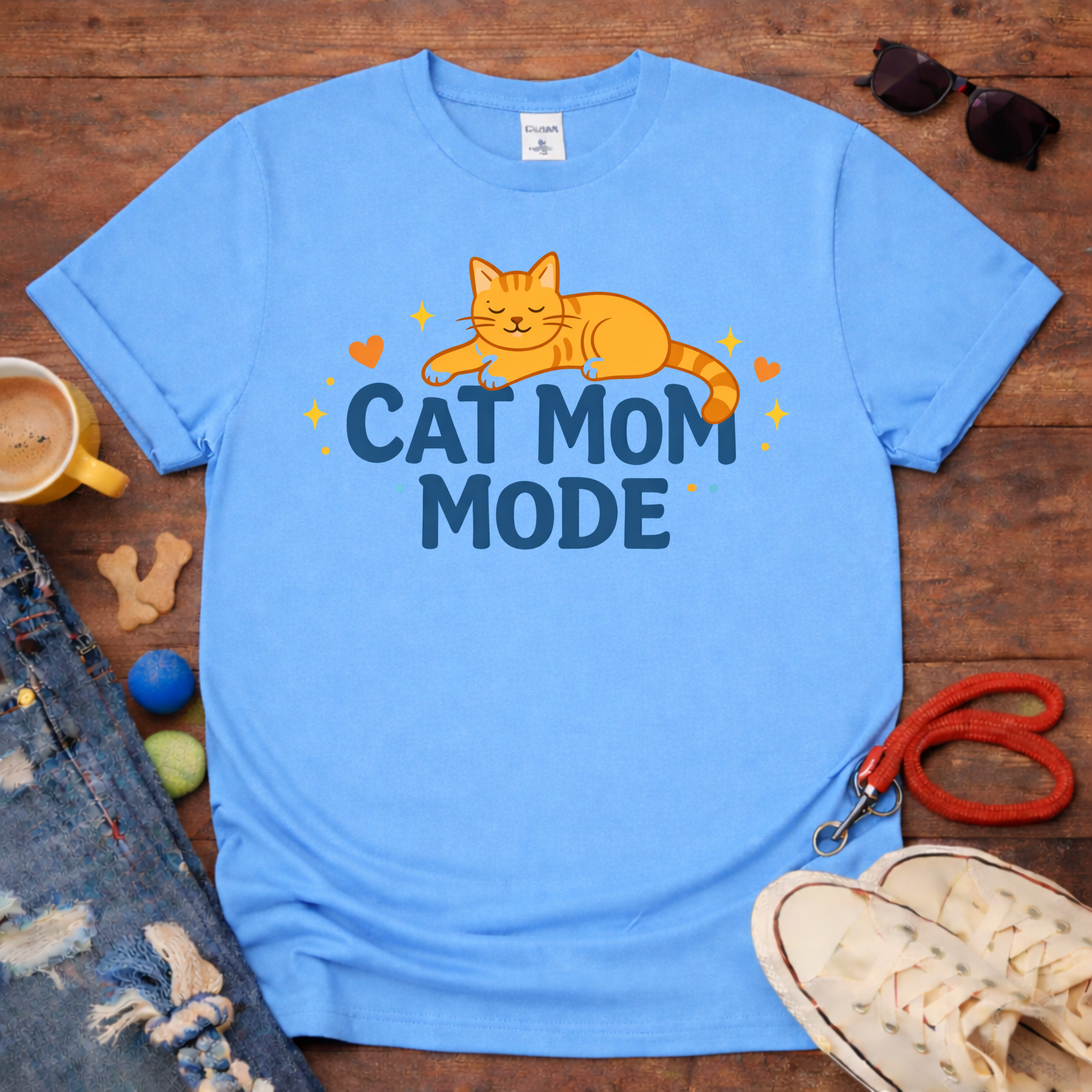 Cat Mom Mode T-Shirt