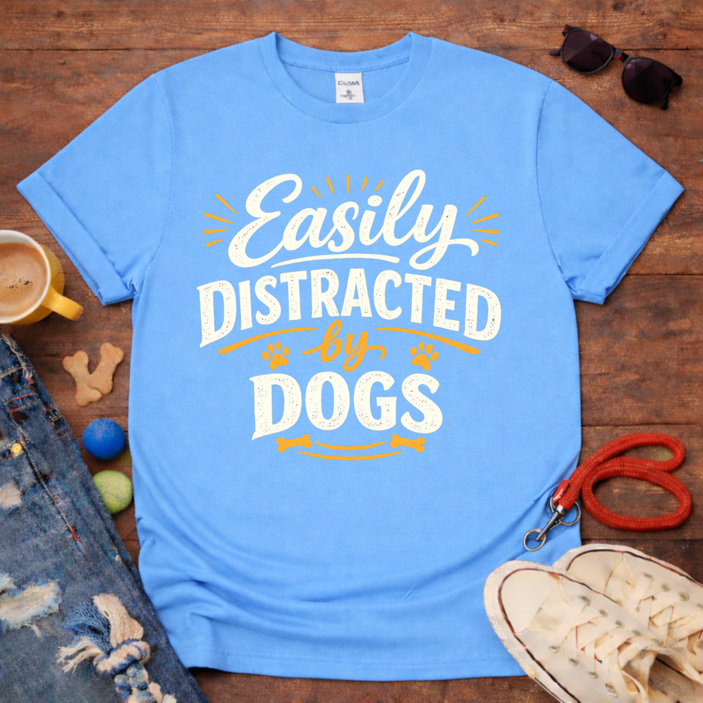 Distracted by dogs T-Shirt