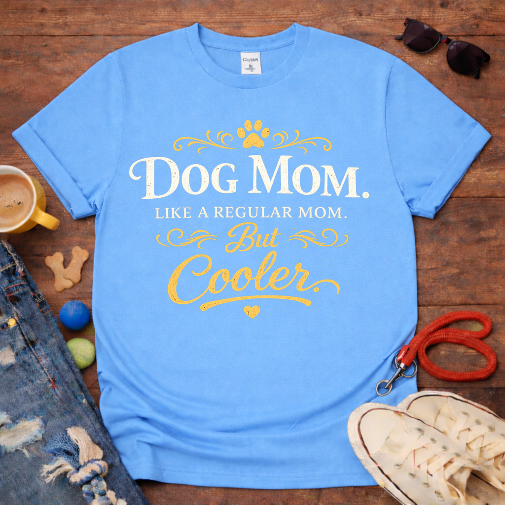 Cool Dog Mom T-Shirt