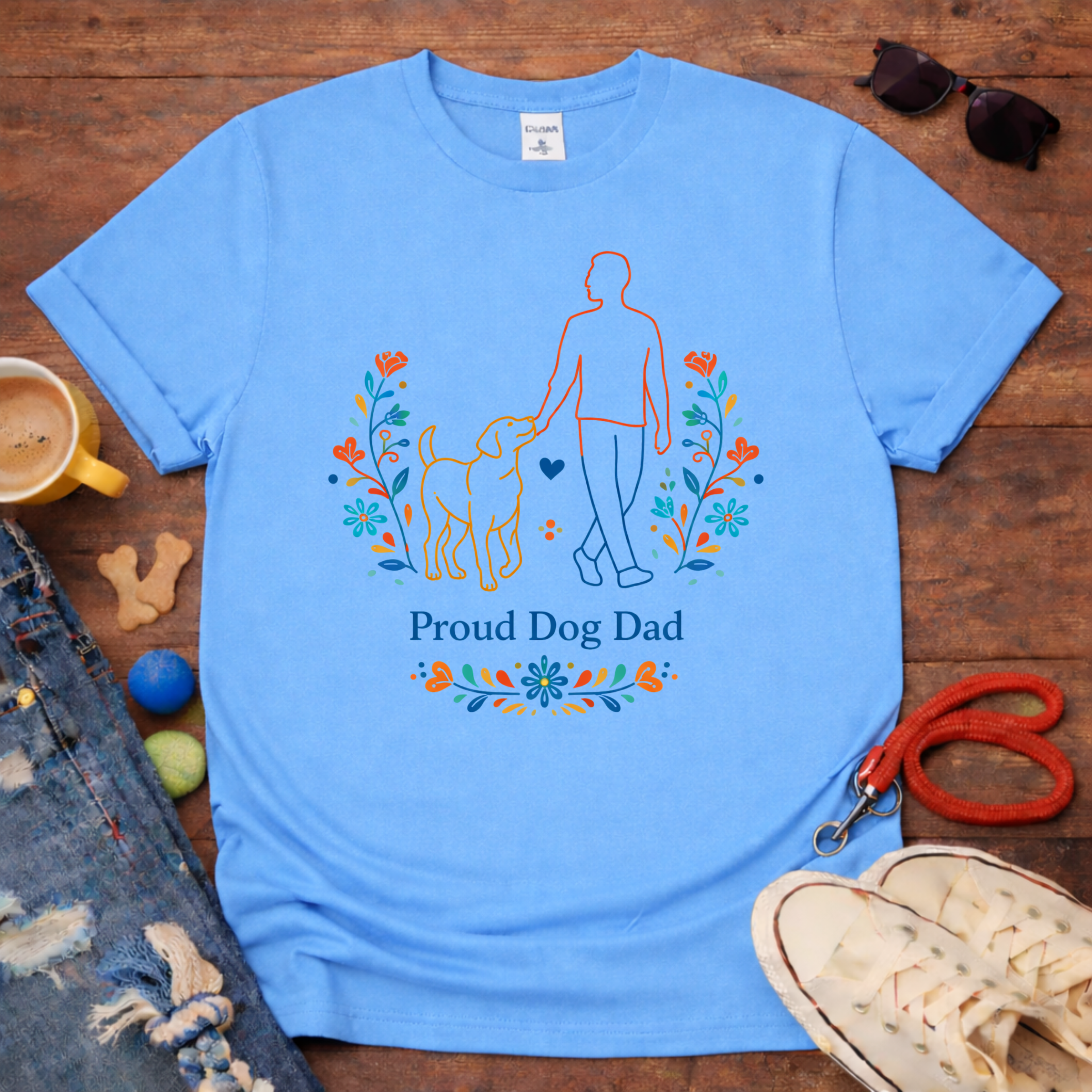 Proud Dog Dad T-Shirt