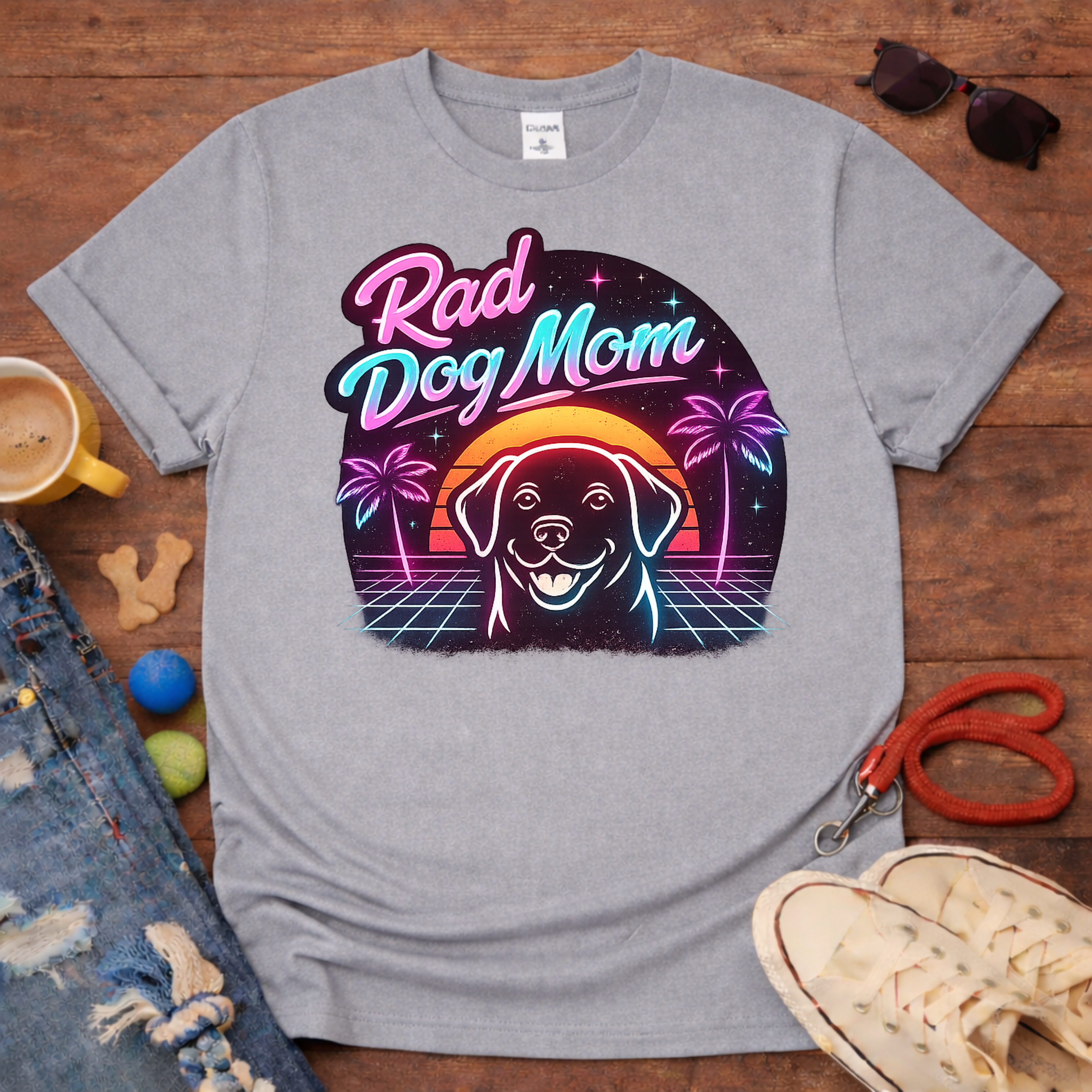 Rad Dog Mom T-Shirt