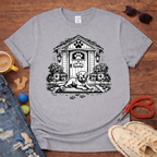 Dog in front of the door T-Shirt